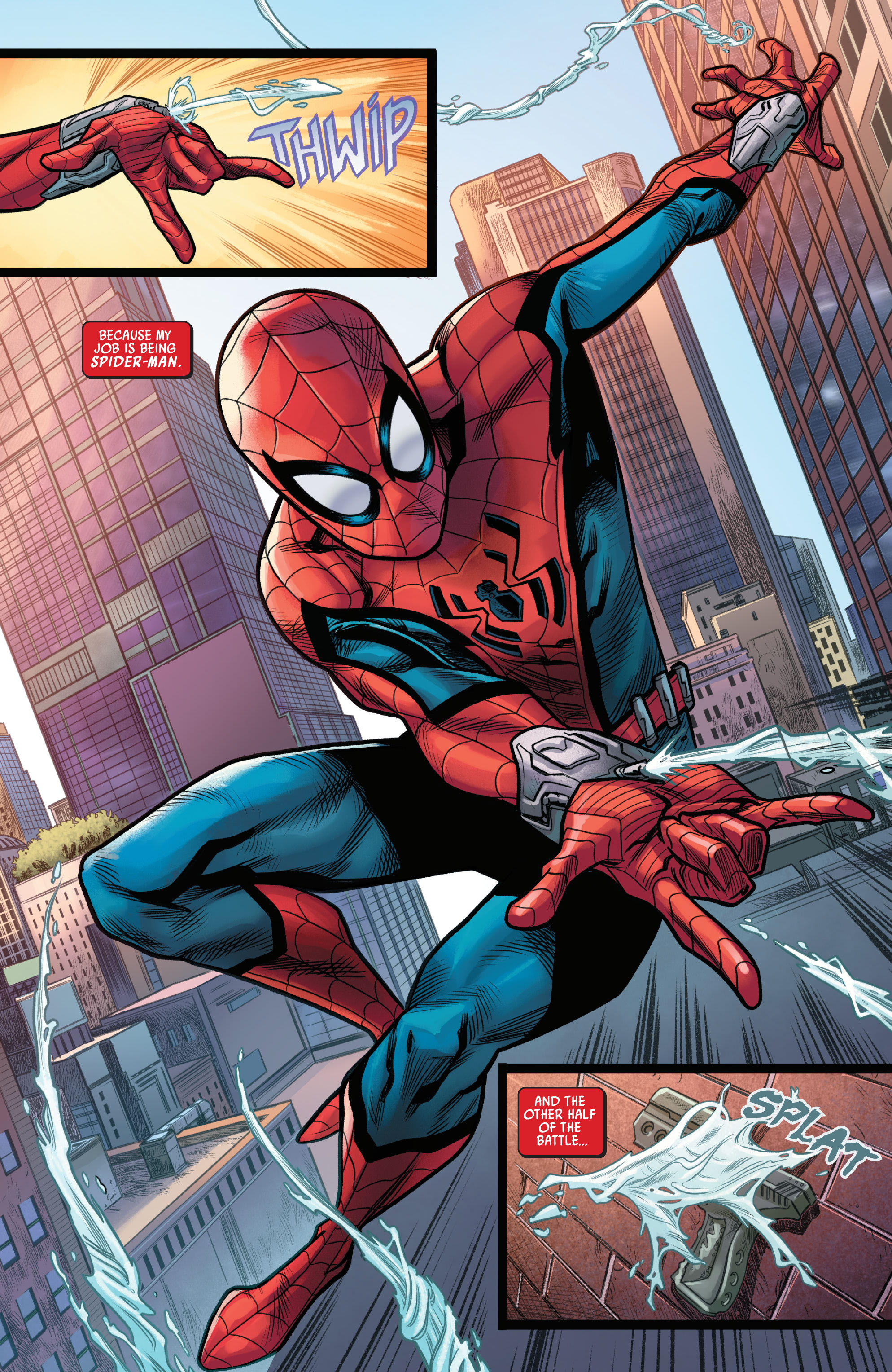 Read online W.E.B. Of Spider-Man comic -  Issue #1 - 4