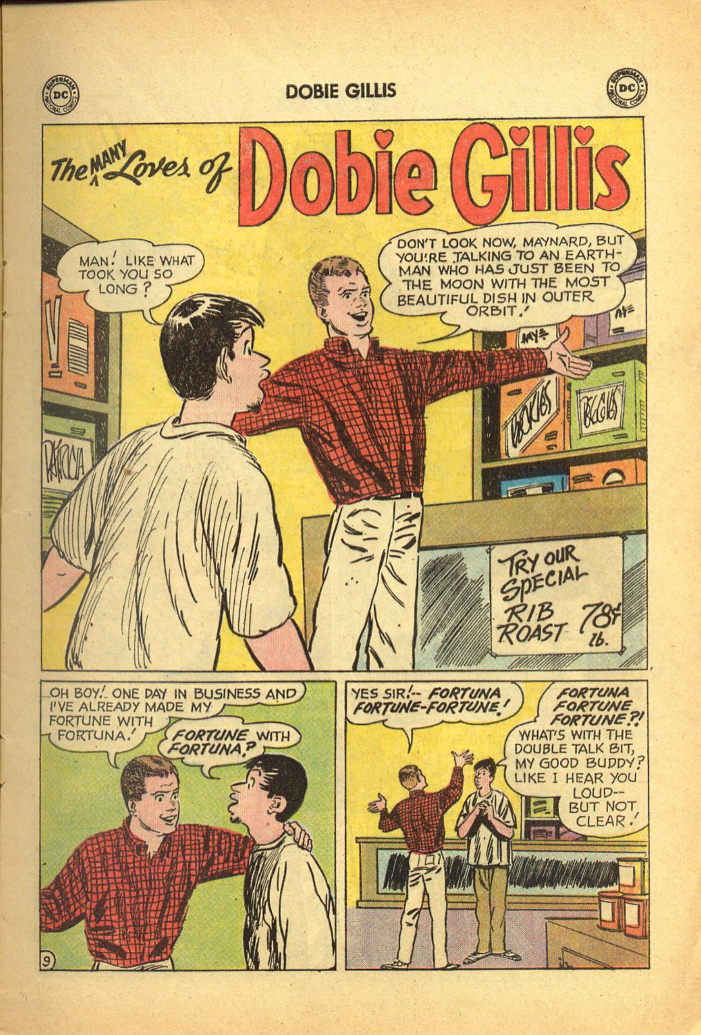 Read online Many Loves of Dobie Gillis comic -  Issue #11 - 13