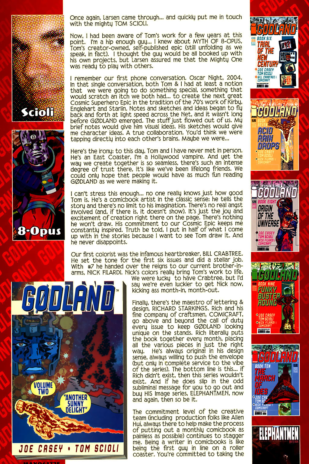 Read online Gødland comic -  Issue #16 - 20