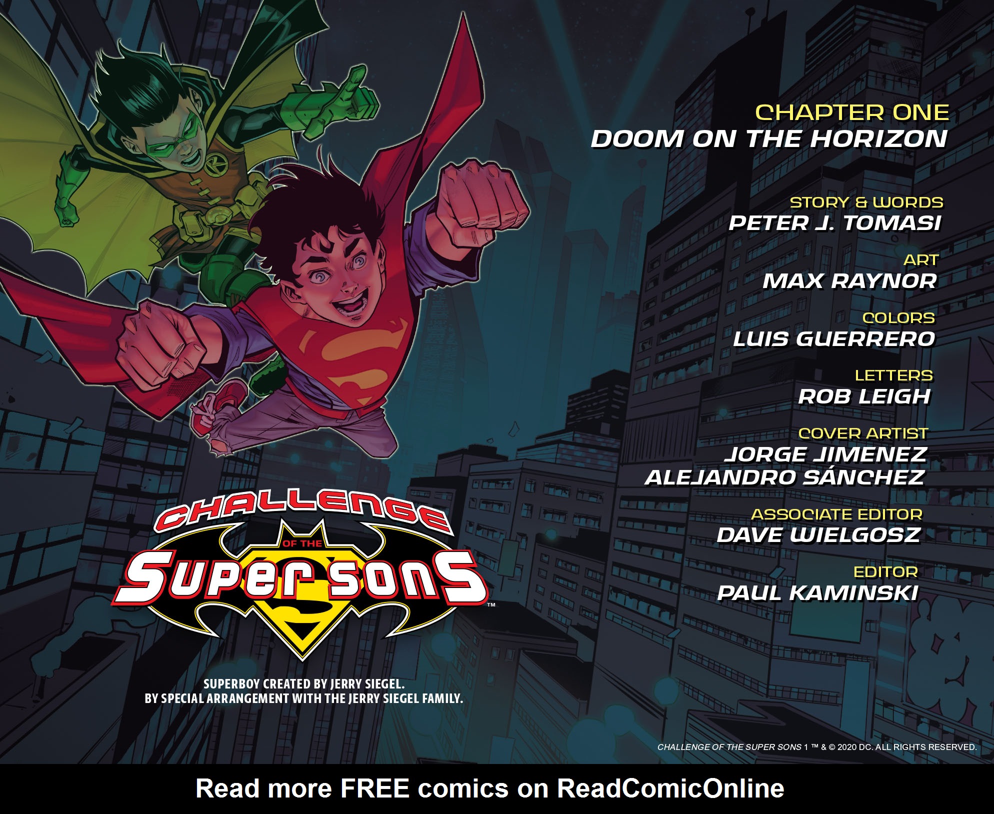 Read online Challenge of the Super Sons comic -  Issue #1 - 2