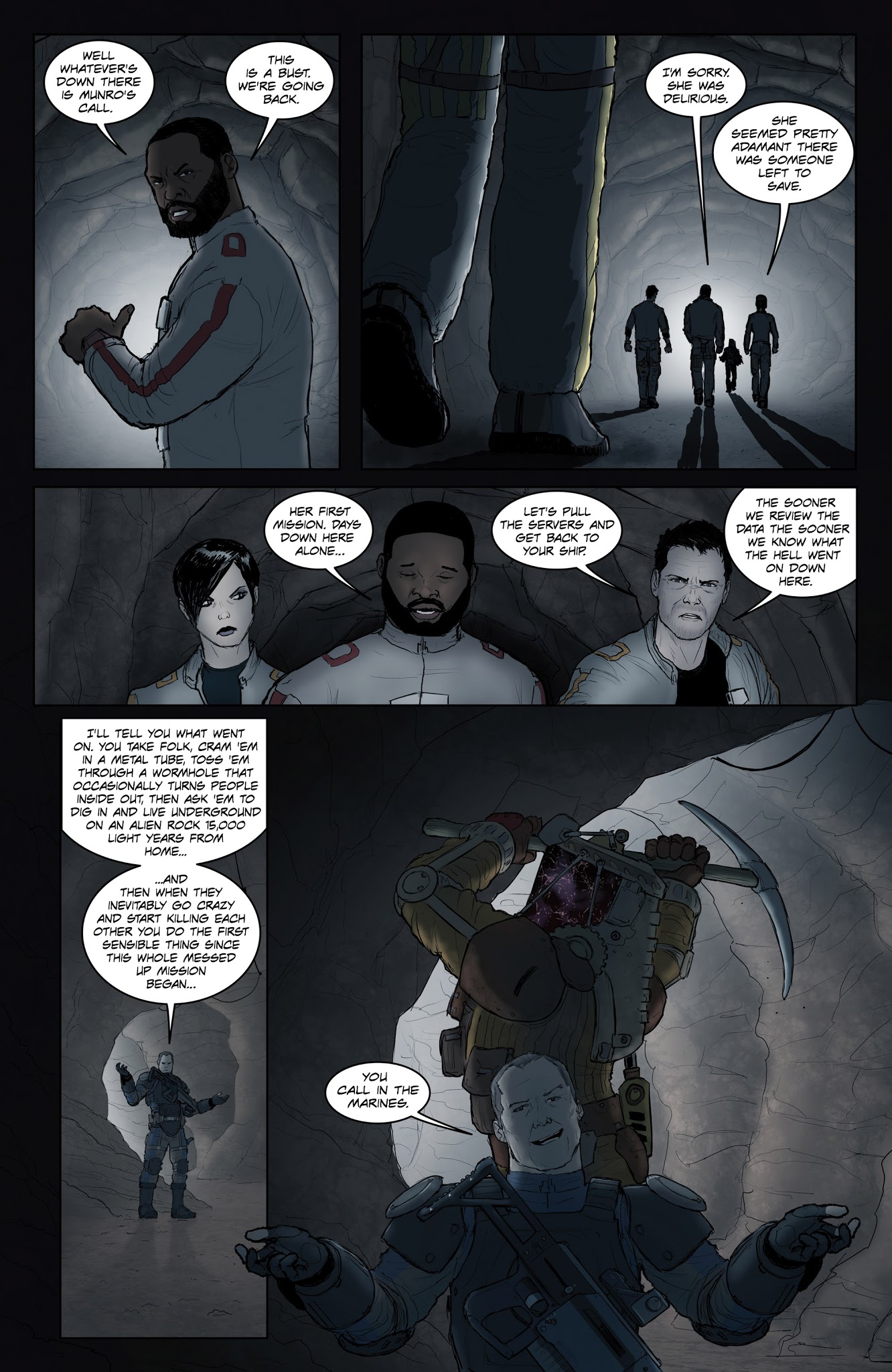 Read online John Carpenter's Tales of Science Fiction: Vortex comic -  Issue #4 - 22