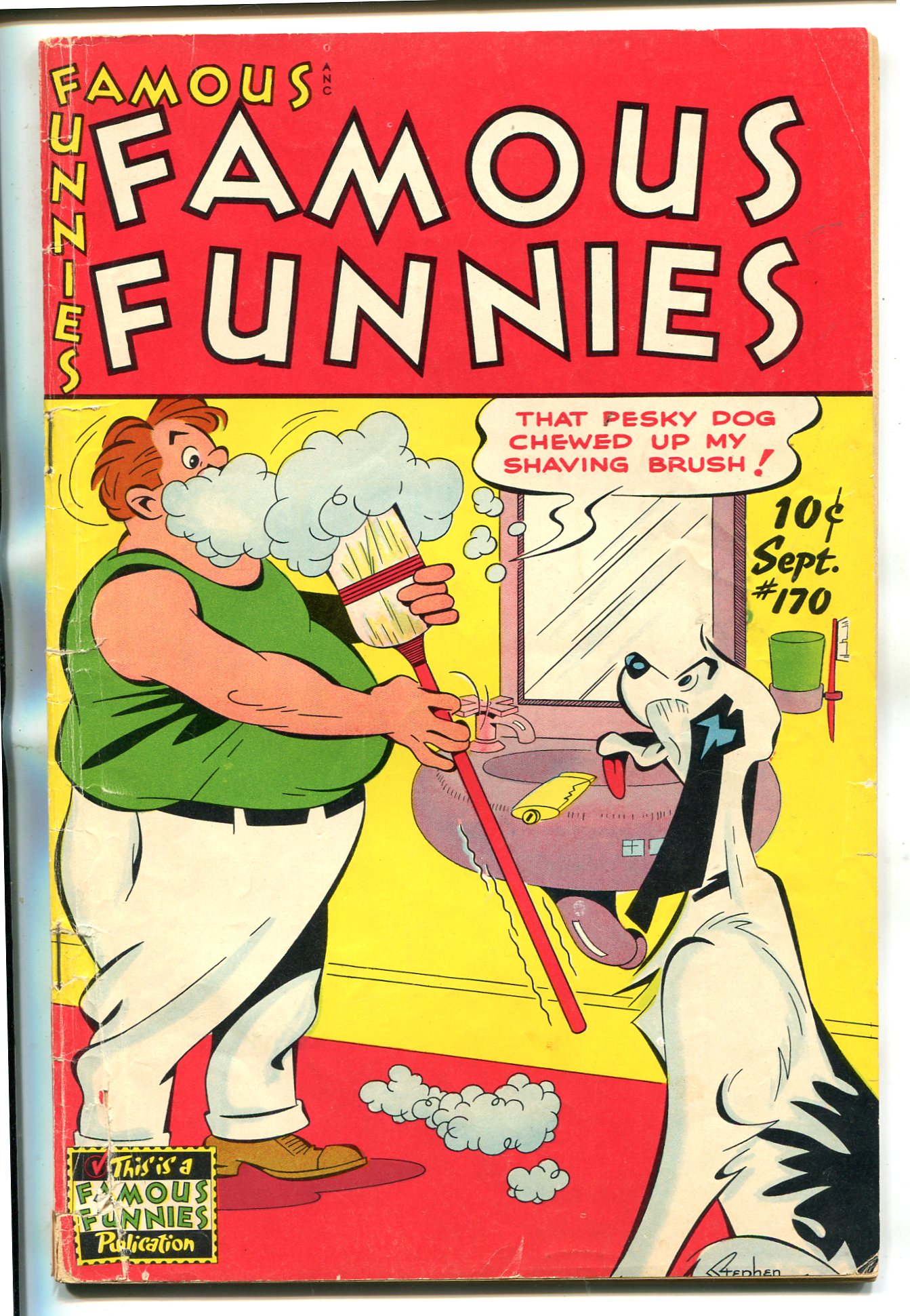 Read online Famous Funnies comic -  Issue #170 - 7