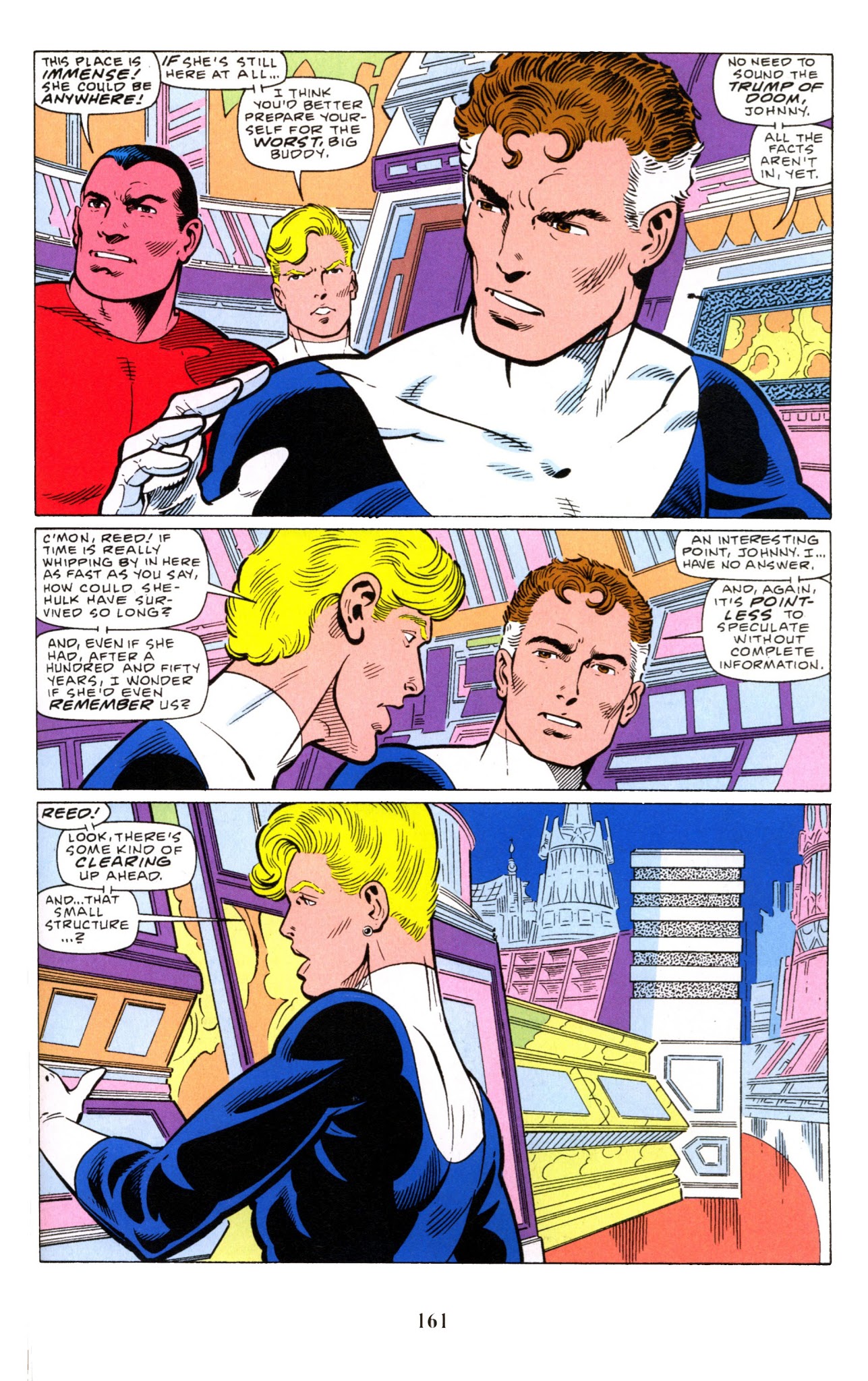 Read online Fantastic Four Visionaries: John Byrne comic -  Issue # TPB 8 - 162