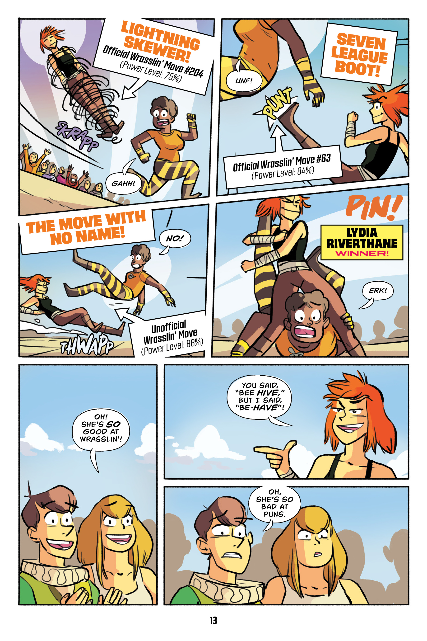 Read online Wrassle Castle comic -  Issue #2 - 13