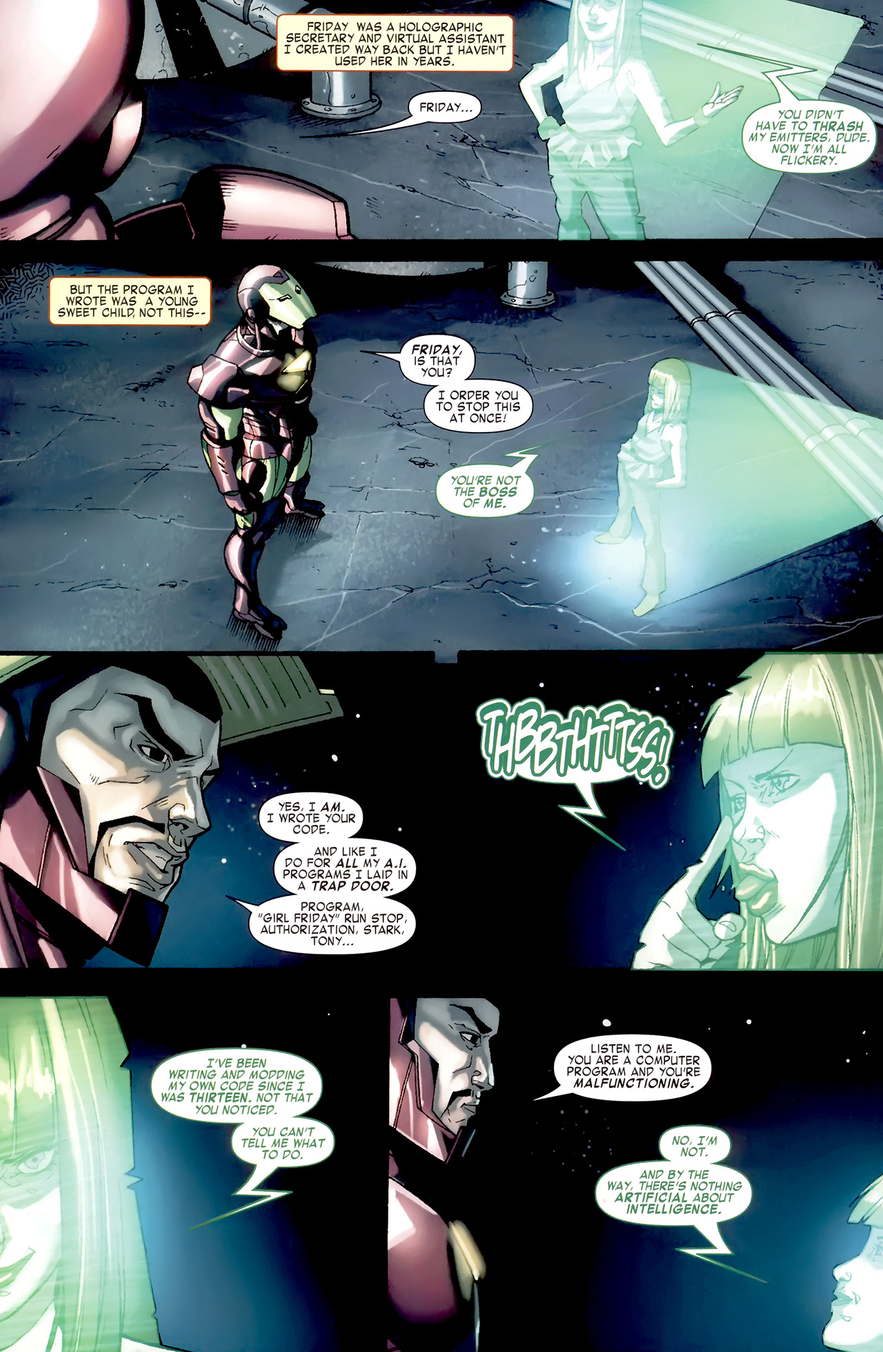 Read online Iron Man: Iron Protocols comic -  Issue # Full - 31
