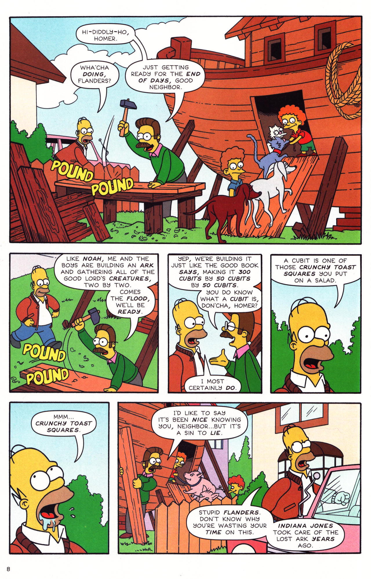 Read online Simpsons Comics comic -  Issue #138 - 10