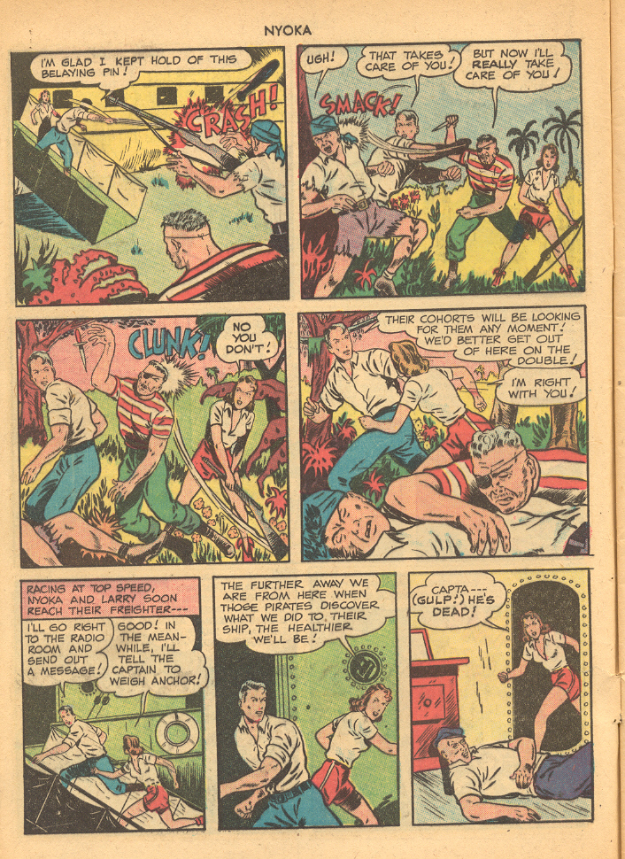 Read online Nyoka the Jungle Girl (1945) comic -  Issue #31 - 8