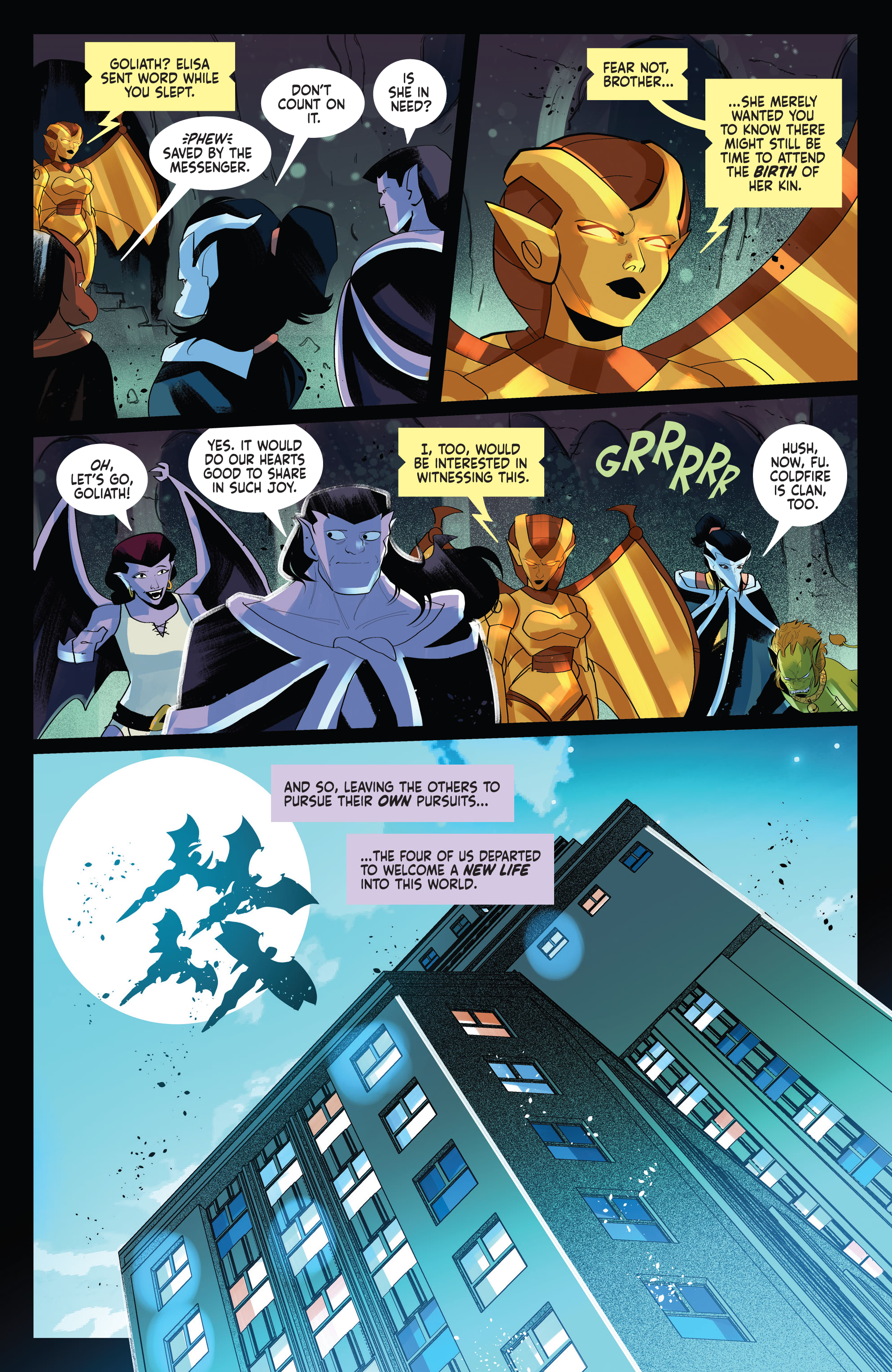 Read online Gargoyles (2022) comic -  Issue #2 - 13