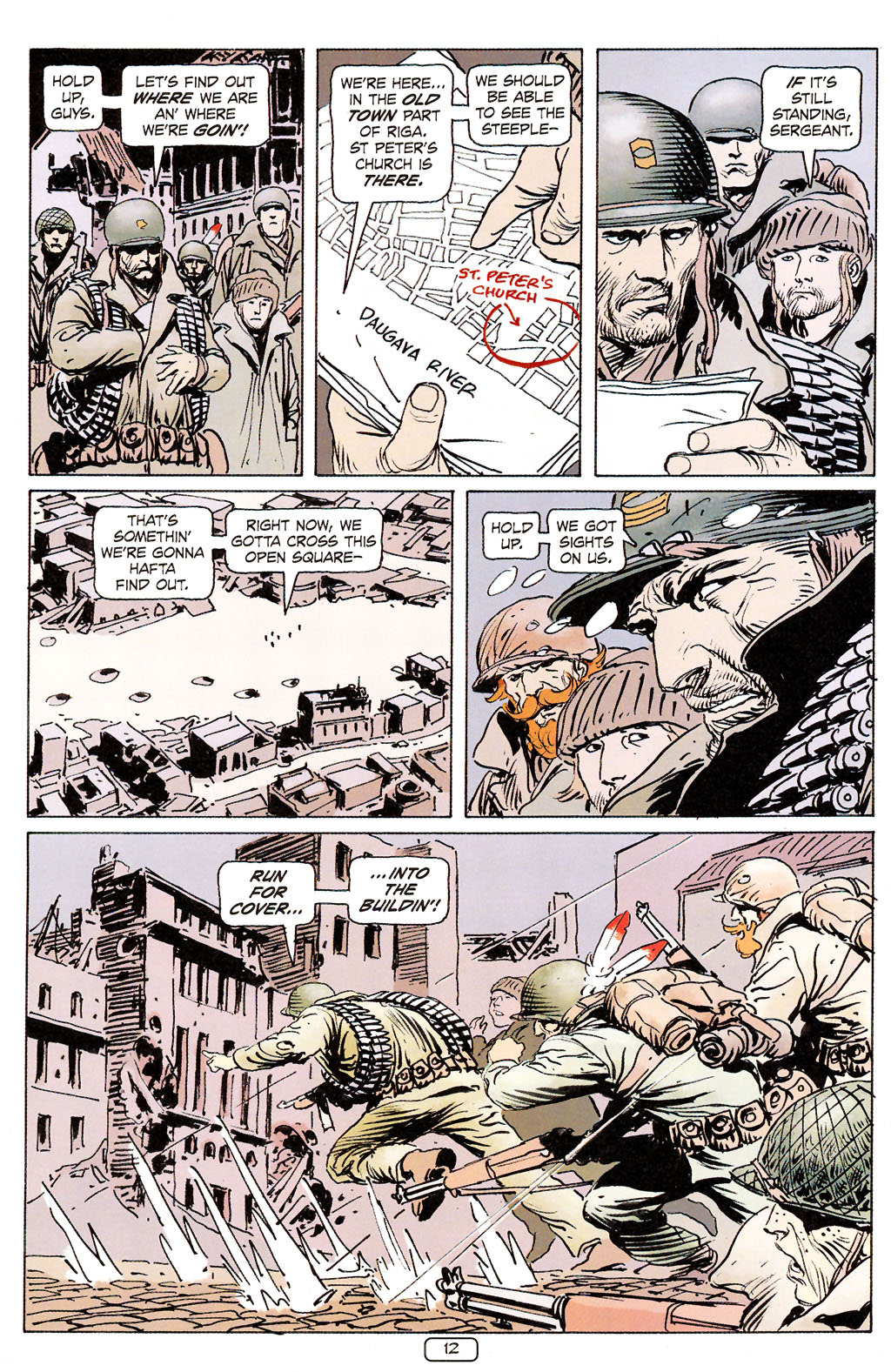 Read online Sgt. Rock: The Prophecy comic -  Issue #6 - 12