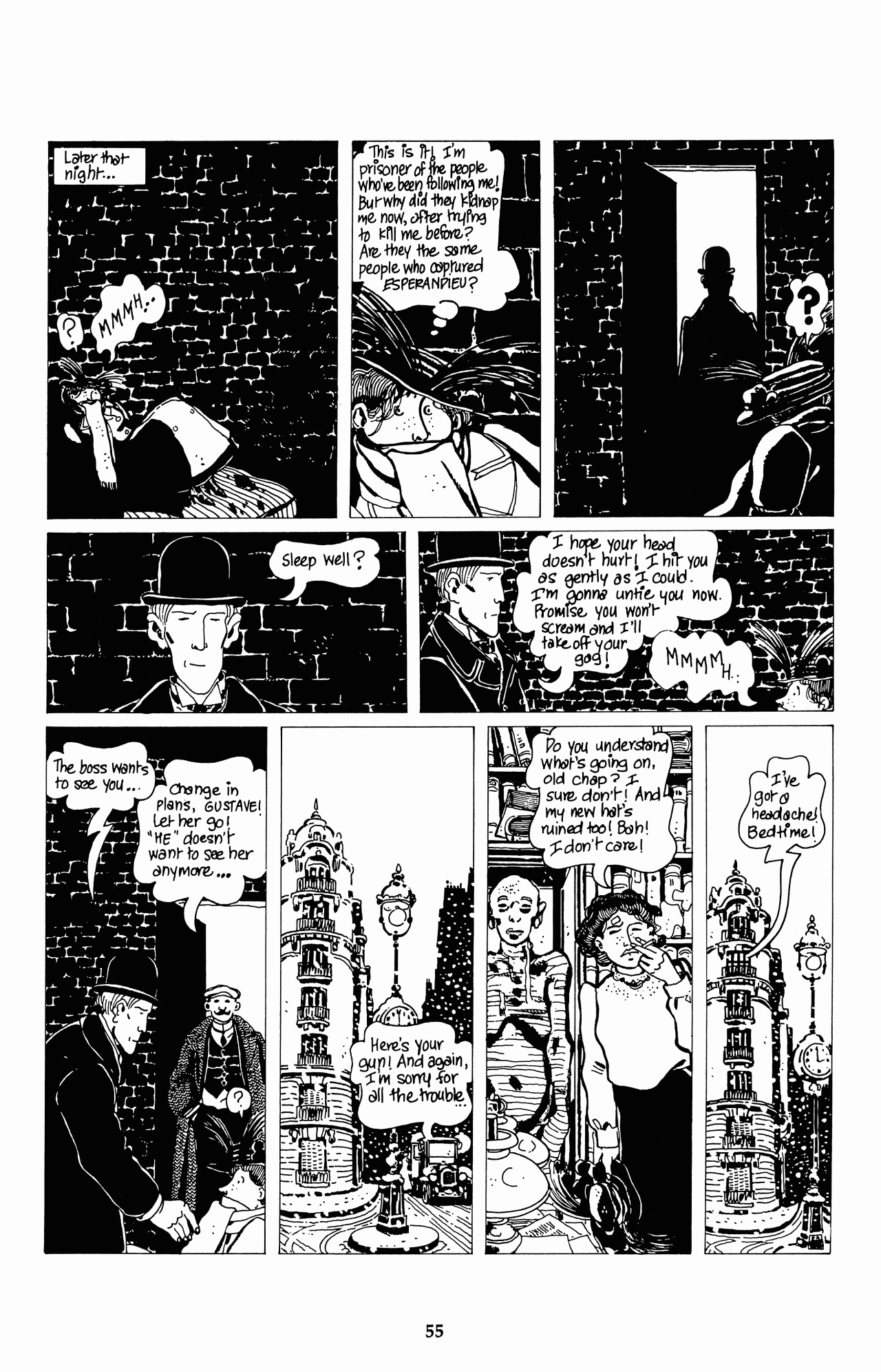 Read online The Extraordinary Adventures of Adele Blanc-Sec comic -  Issue #3 - 24