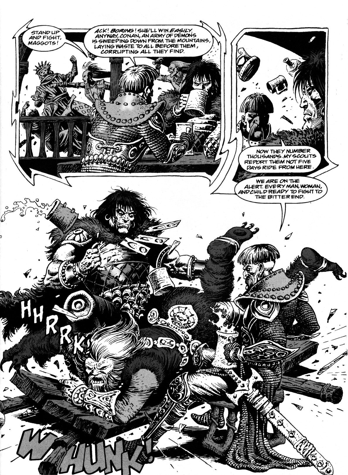 Read online Conan the Savage comic -  Issue #5 - 16