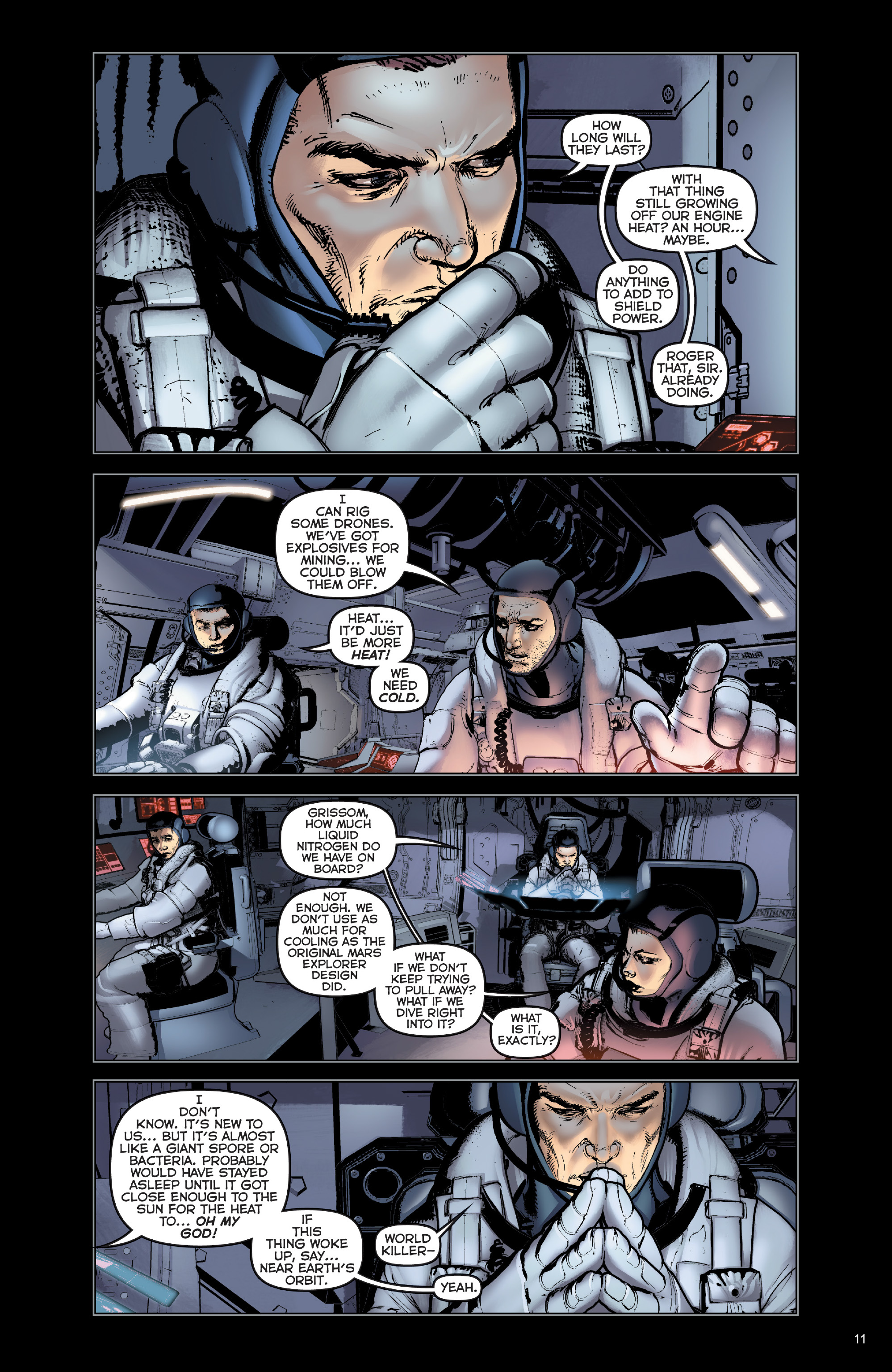 Read online Faster than Light comic -  Issue #3 - 13