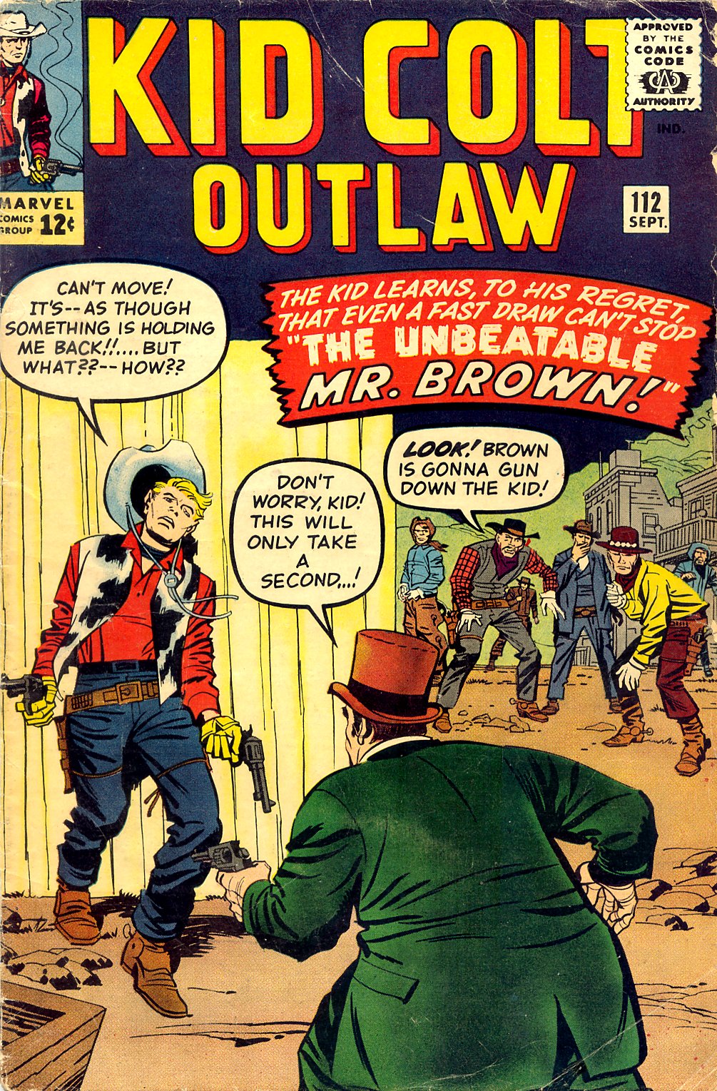 Read online Kid Colt Outlaw comic -  Issue #112 - 1