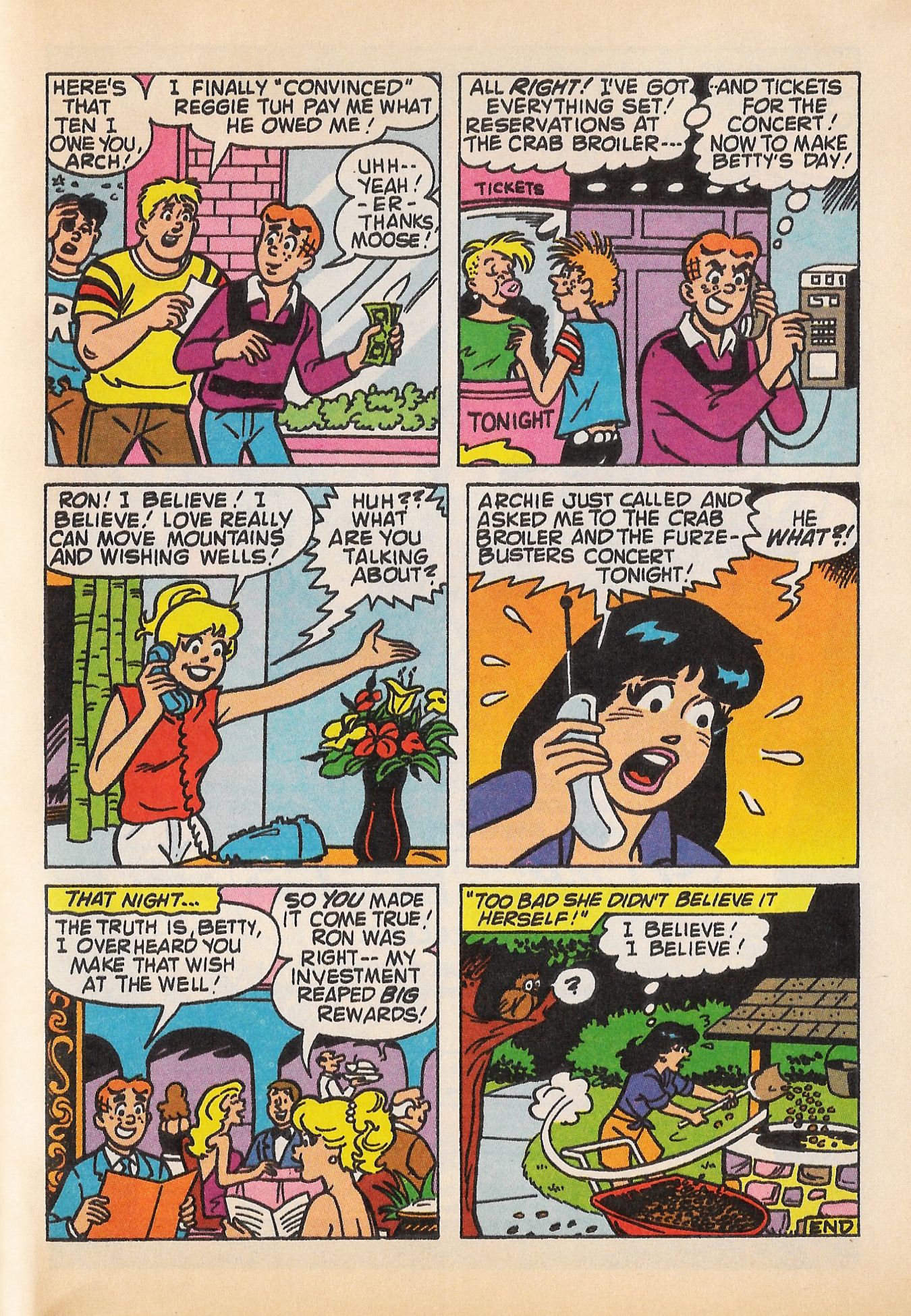 Read online Betty and Veronica Digest Magazine comic -  Issue #77 - 97