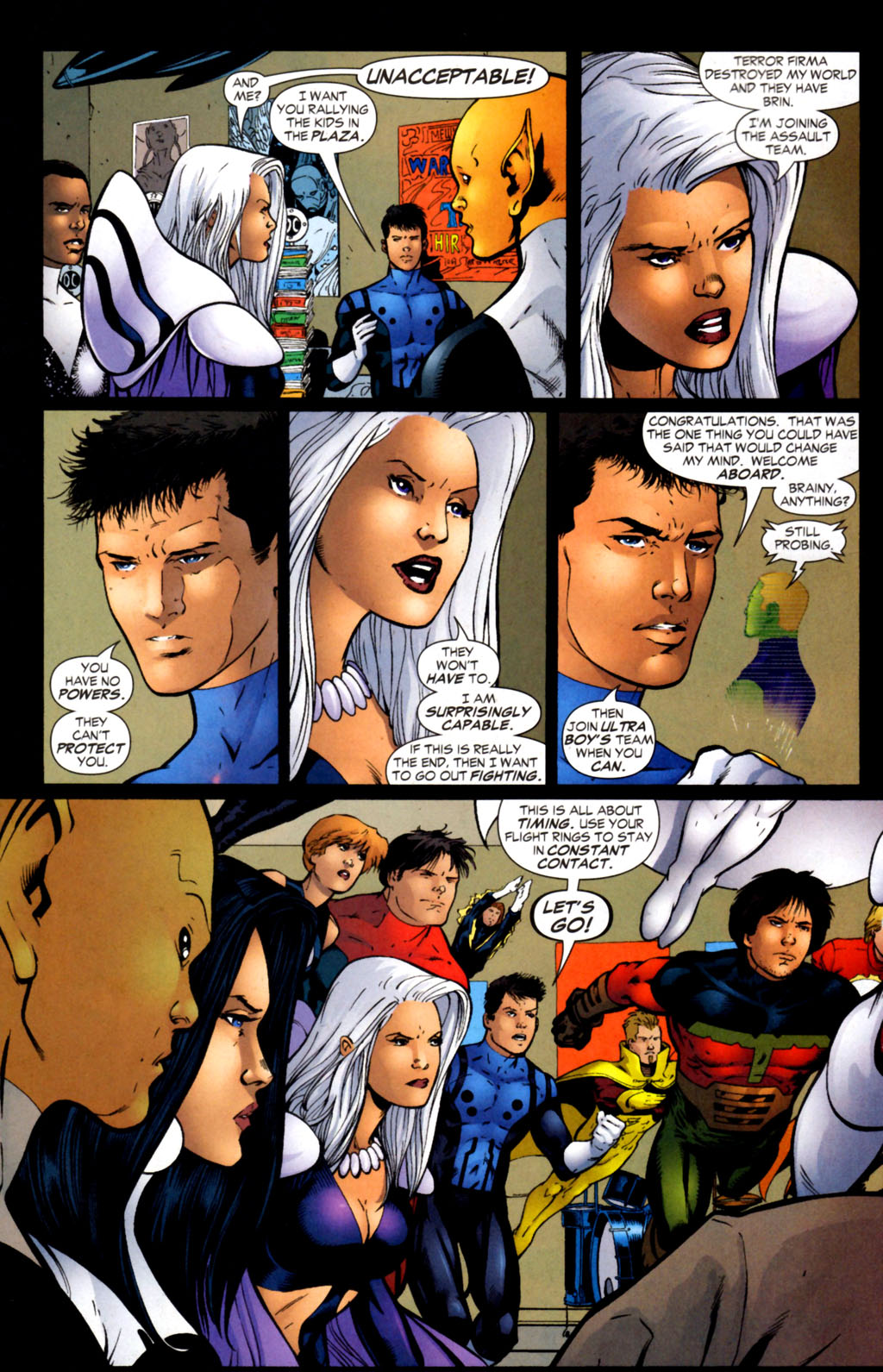 Read online Legion of Super-Heroes (2005) comic -  Issue #10 - 16