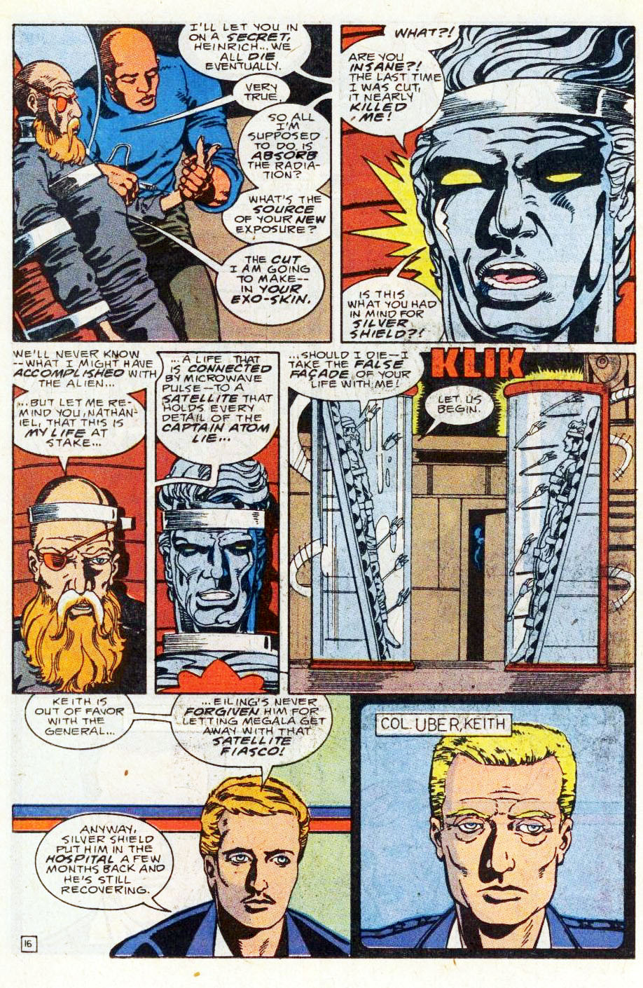 Read online Captain Atom (1987) comic -  Issue #39 - 17