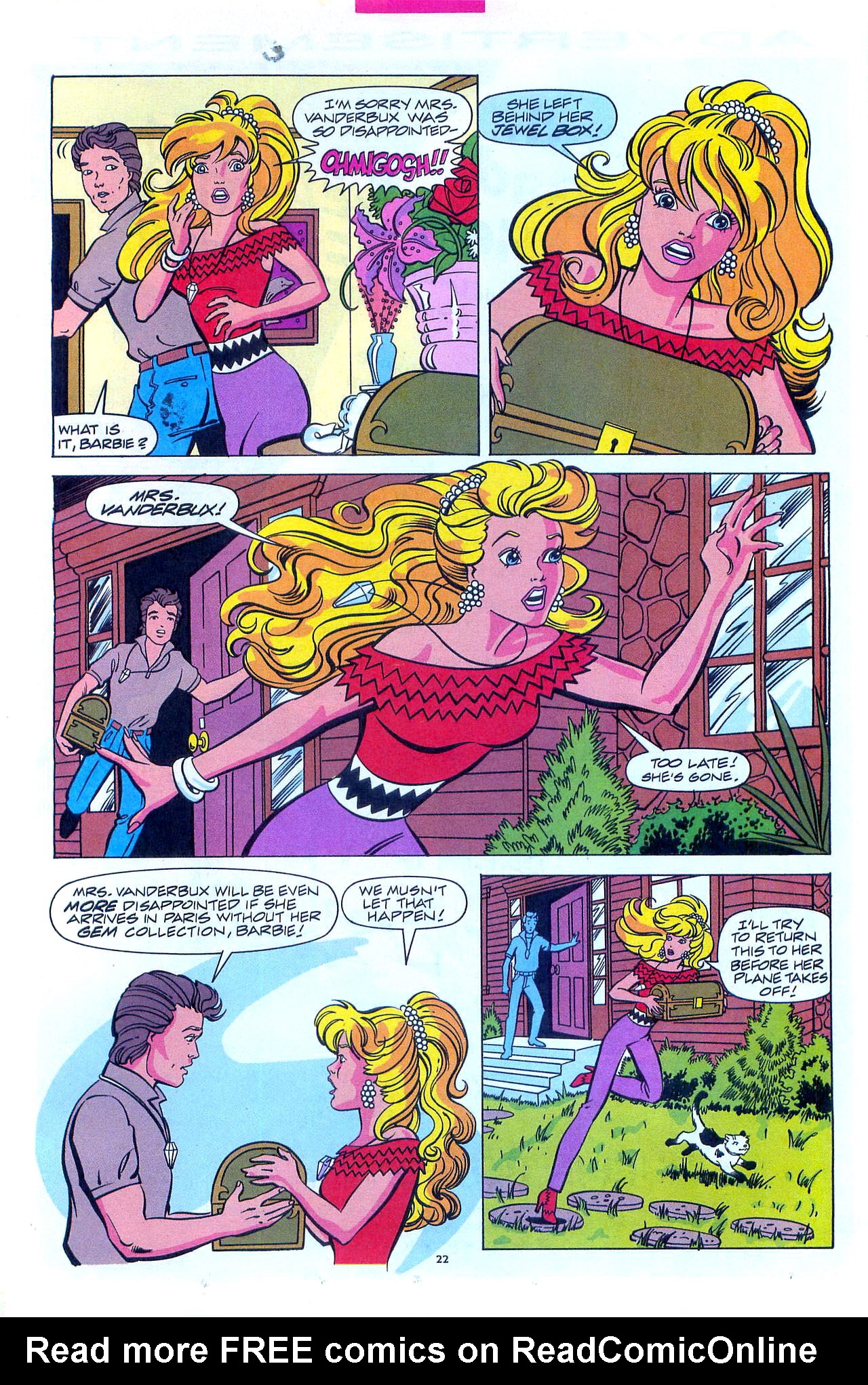 Read online Barbie Fashion comic -  Issue #19 - 24