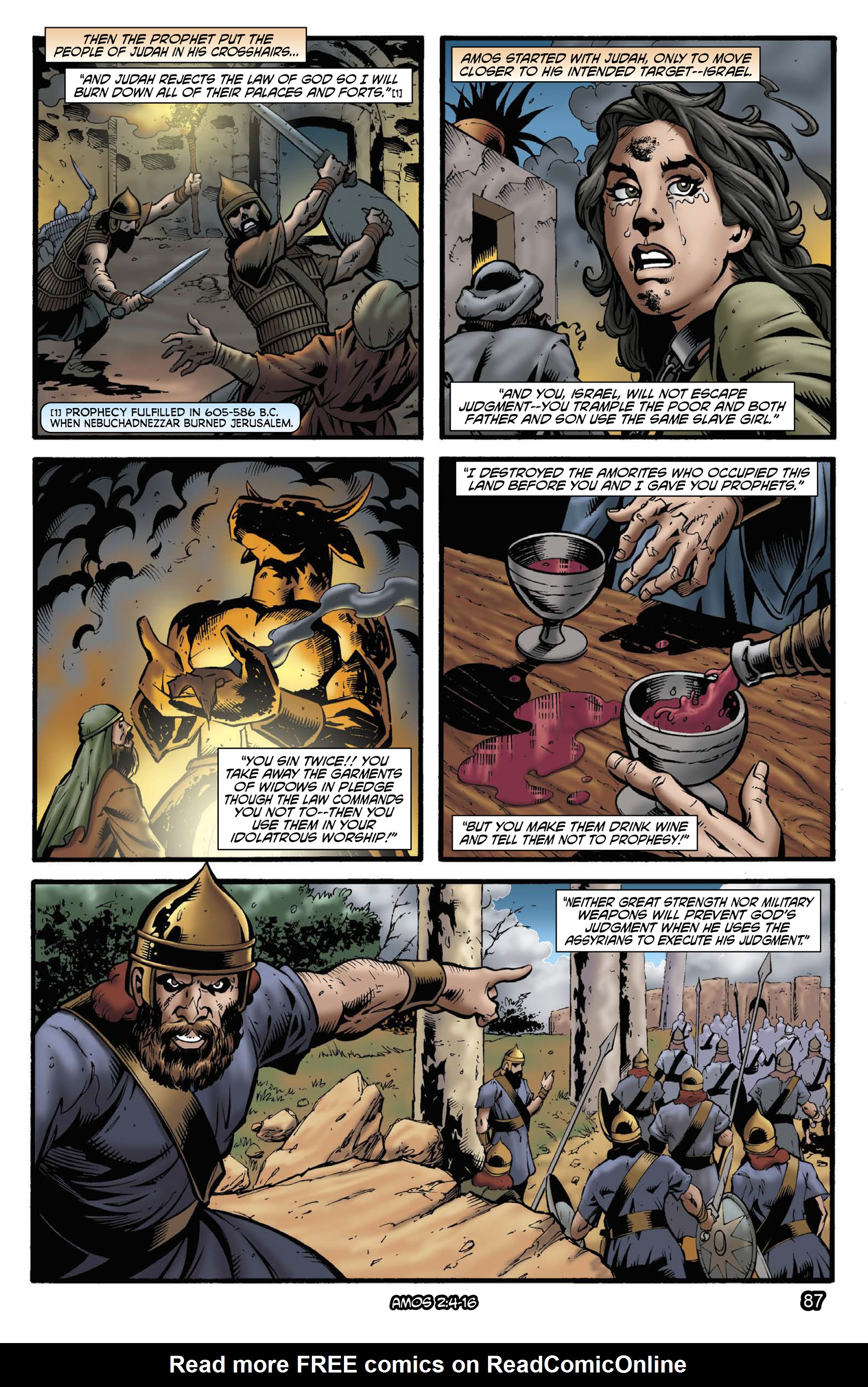 Read online The Kingstone Bible comic -  Issue #8 - 87