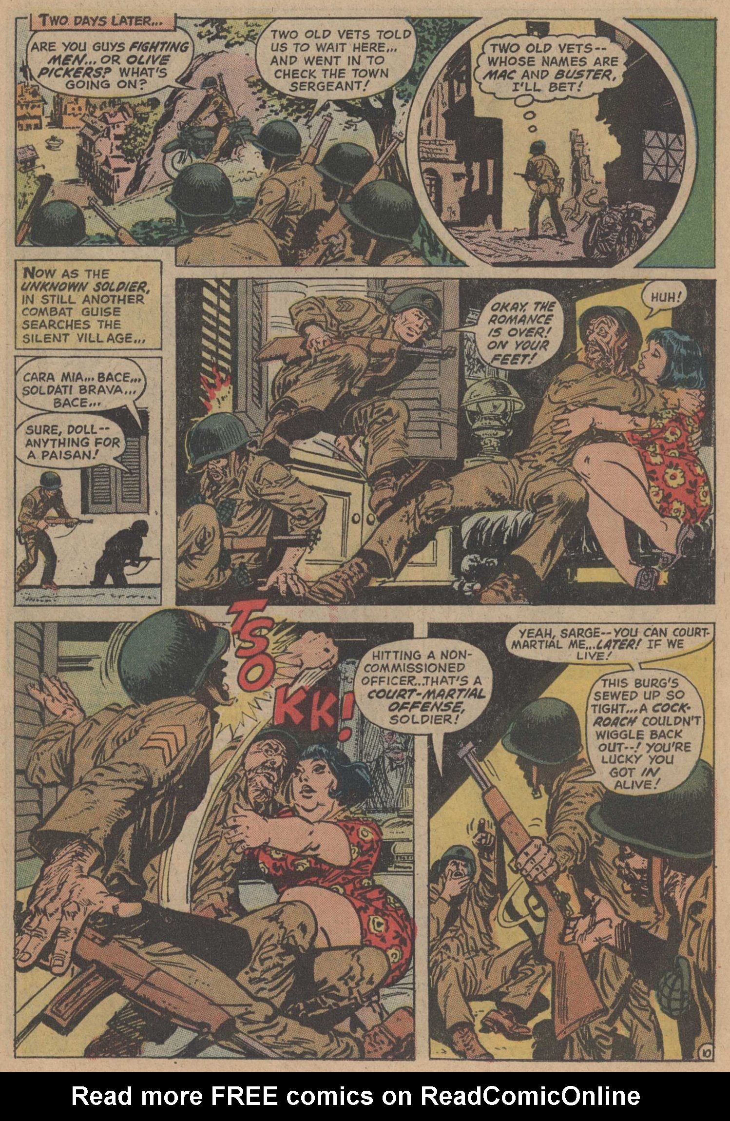 Read online Star Spangled War Stories (1952) comic -  Issue #166 - 13
