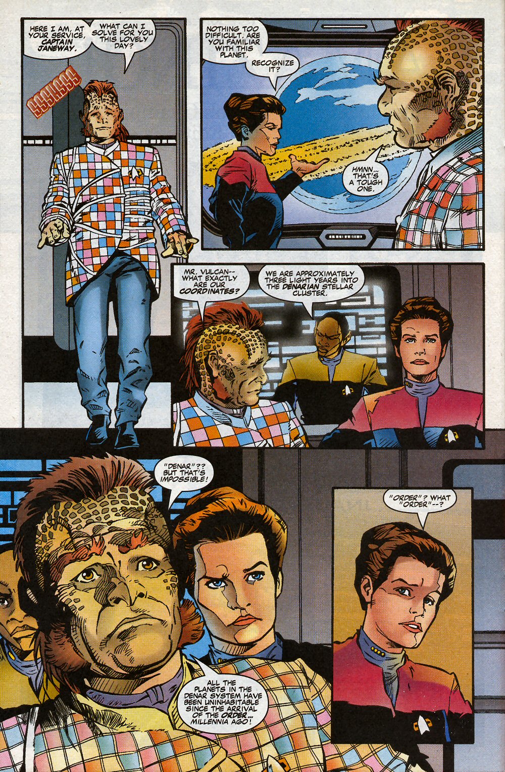 Read online Star Trek: Voyager comic -  Issue #6 - 9
