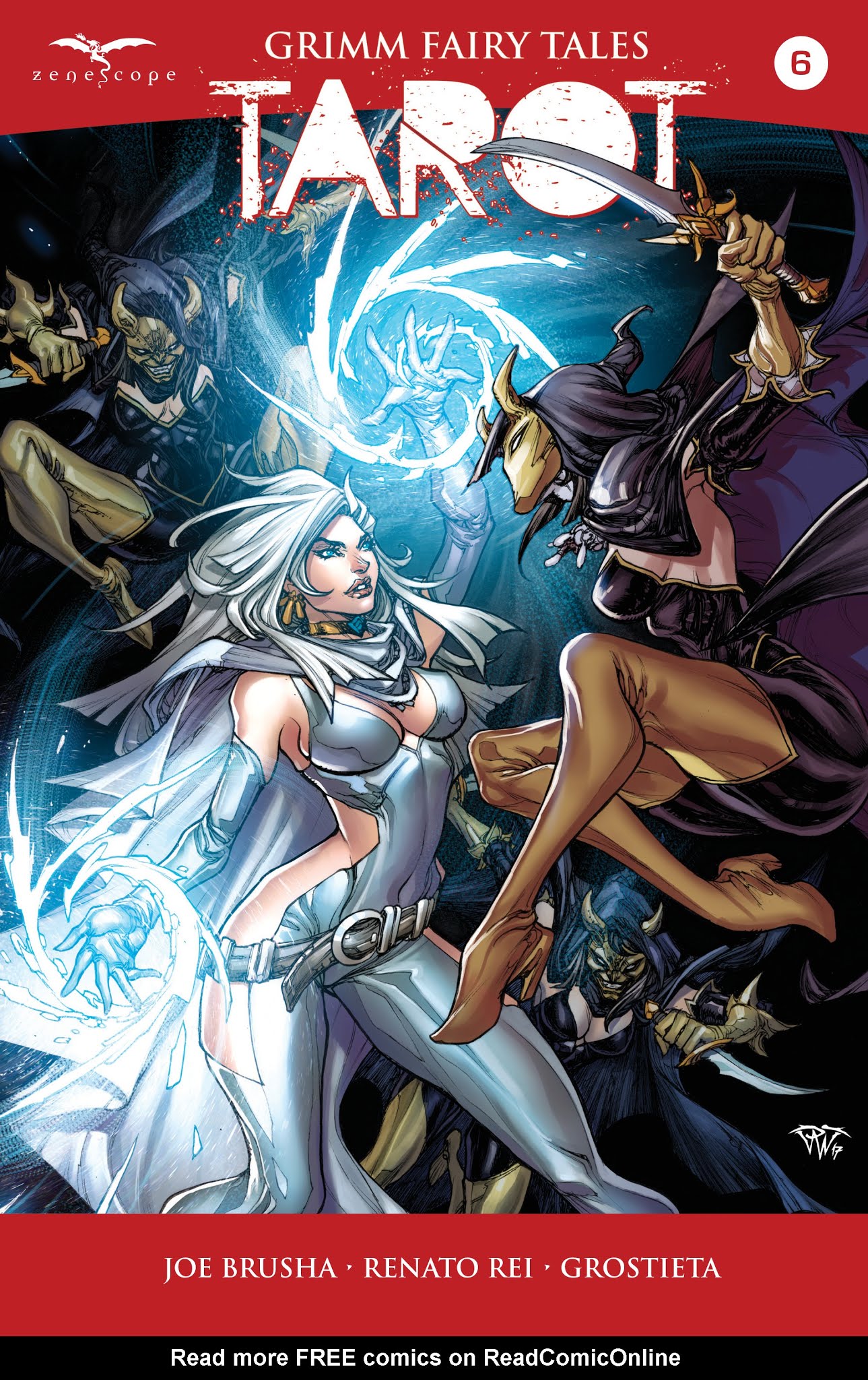 Read online Grimm Fairy Tales: Tarot comic -  Issue #6 - 1