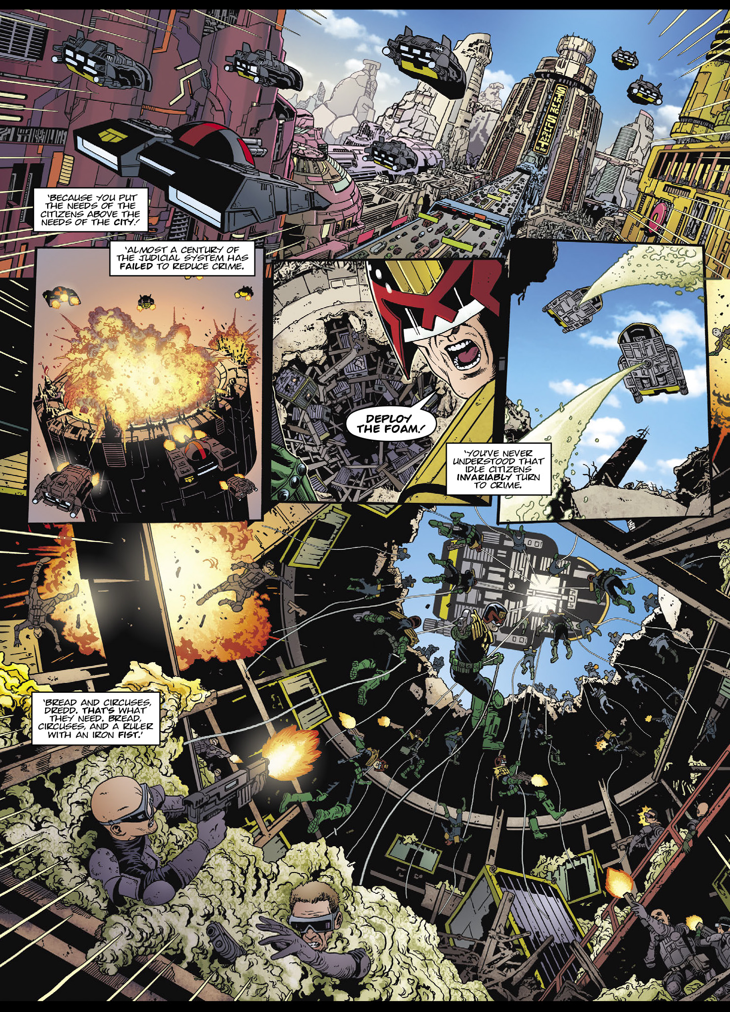 Read online Judge Dredd Megazine (Vol. 5) comic -  Issue #450 - 101
