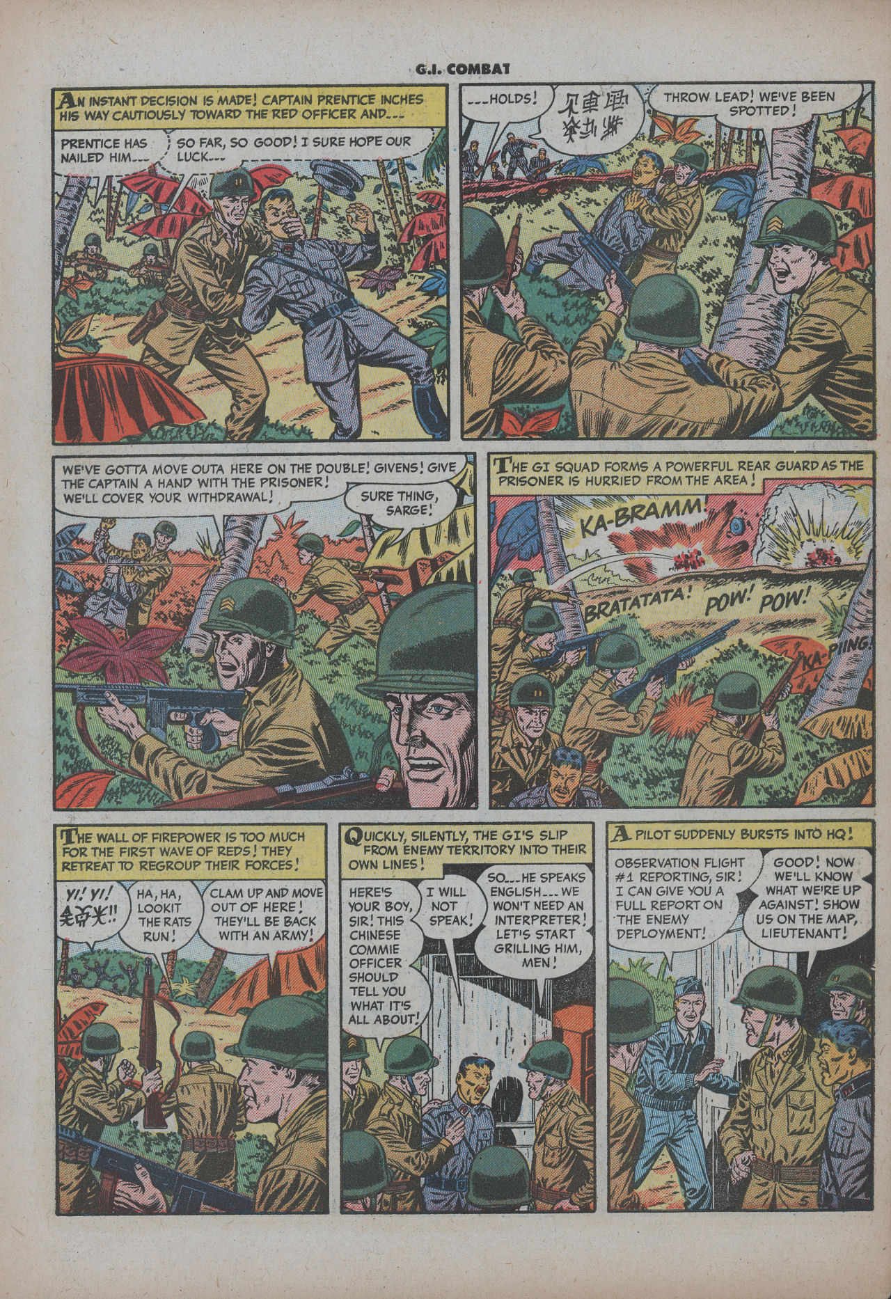Read online G.I. Combat (1952) comic -  Issue #28 - 7