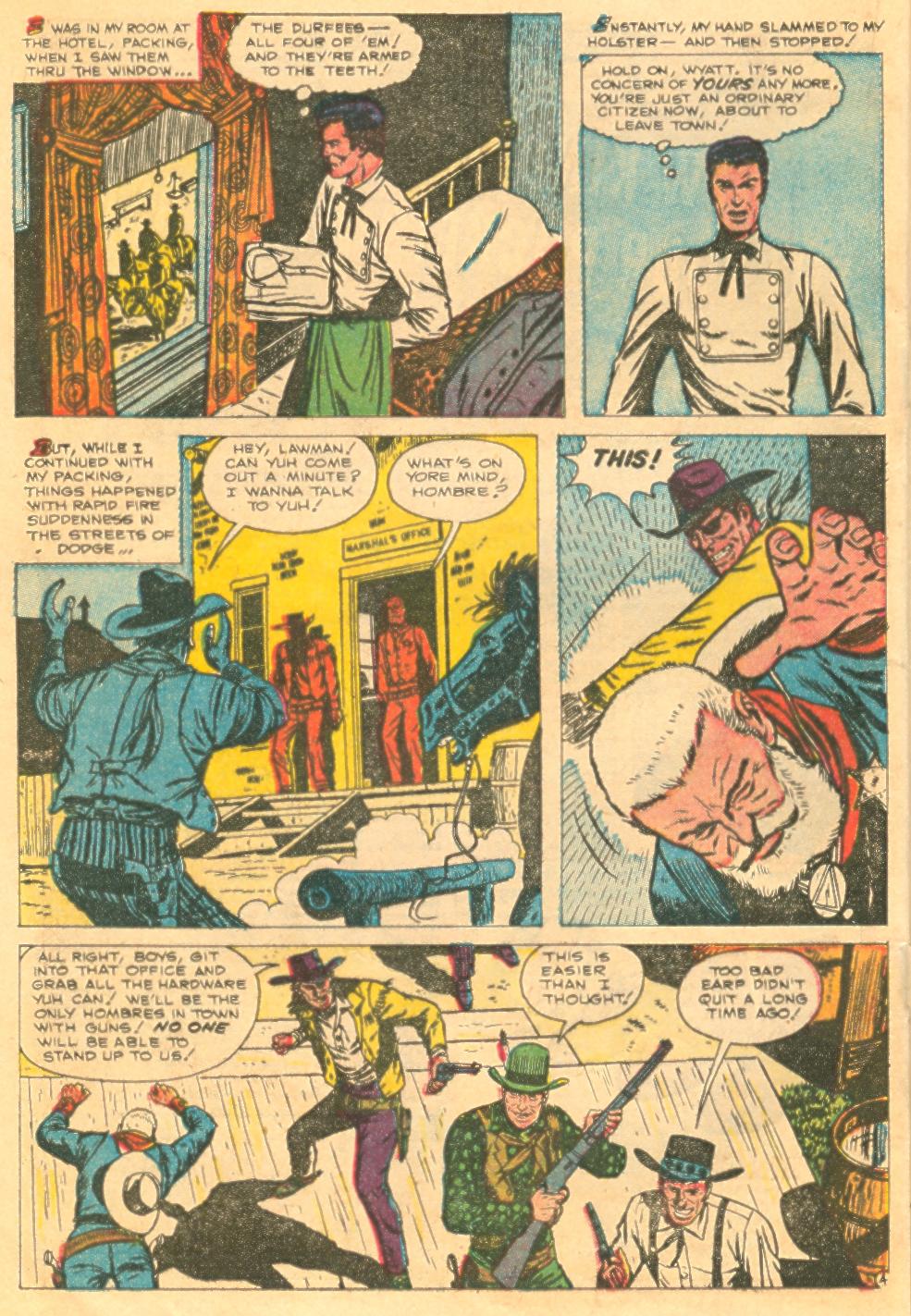 Read online Wyatt Earp comic -  Issue #26 - 20