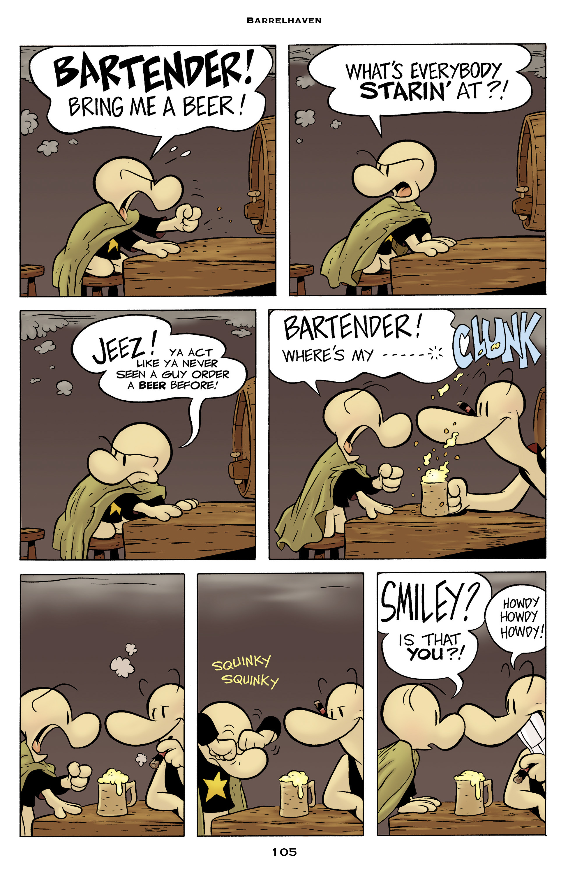 Read online Bone: Out From Boneville comic -  Issue # TPB - 105