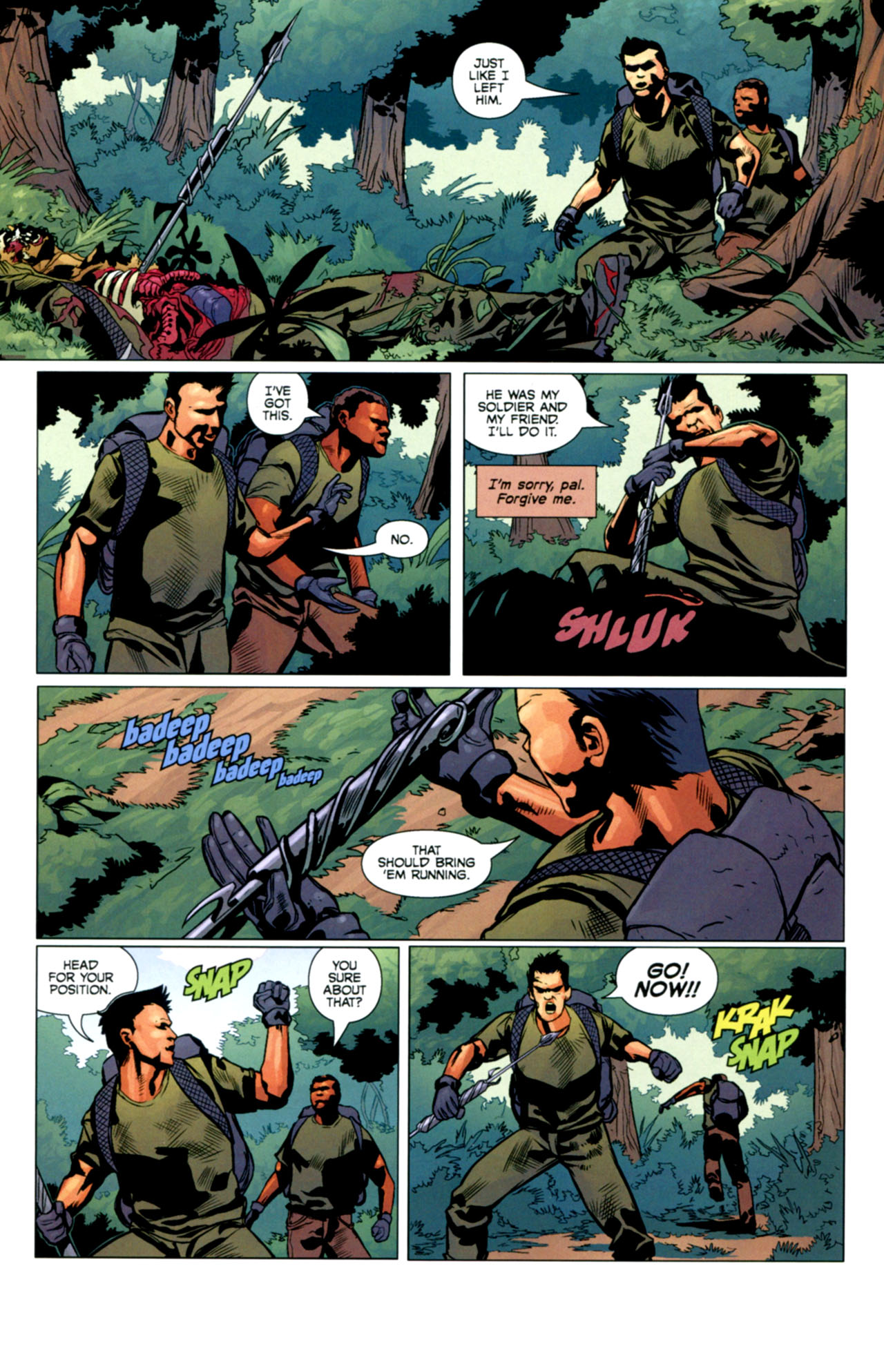 Read online Predators (2010) comic -  Issue #3 - 10