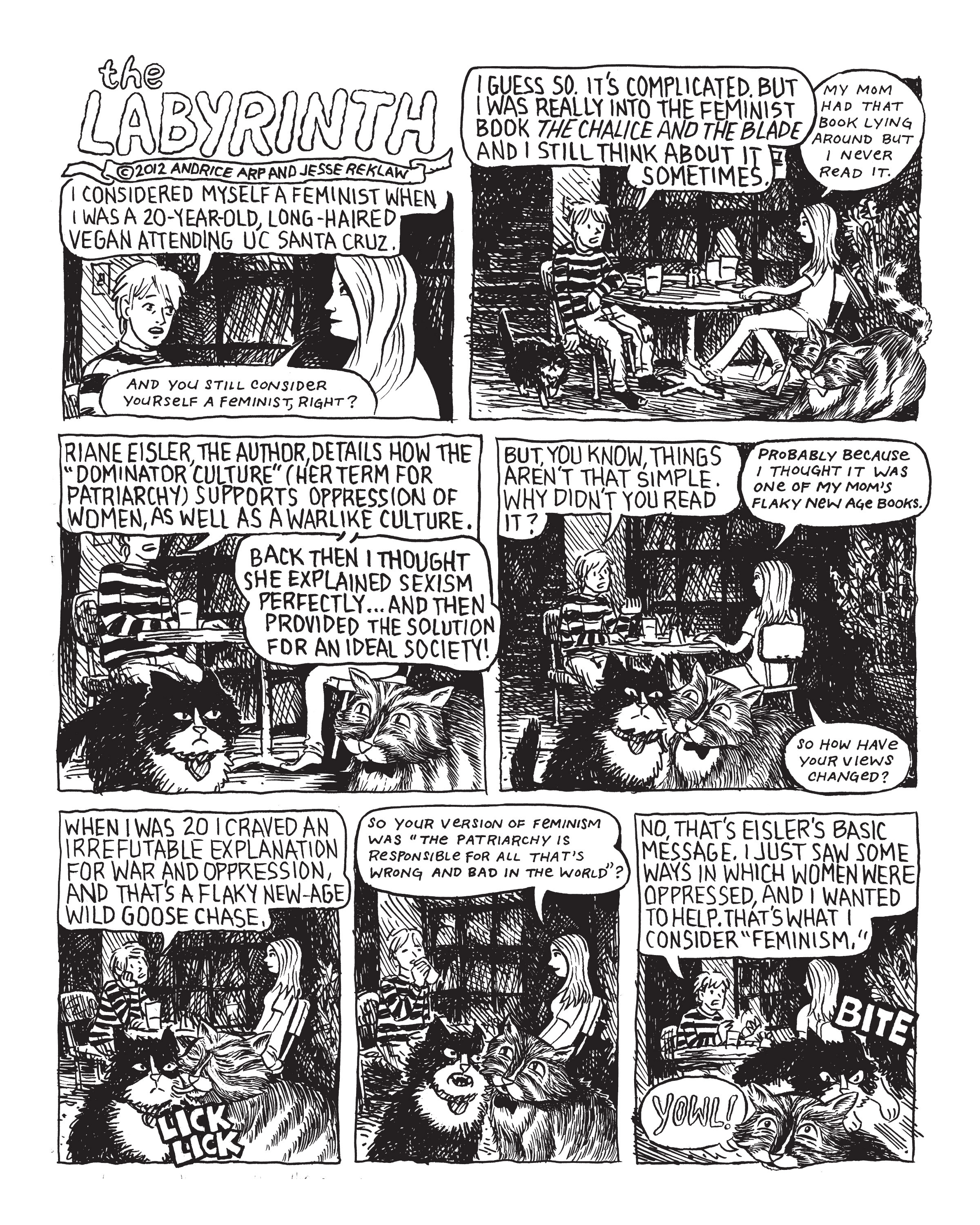 Read online The Big Feminist BUT: Comics About Women comic -  Issue # TPB (Part 2) - 91