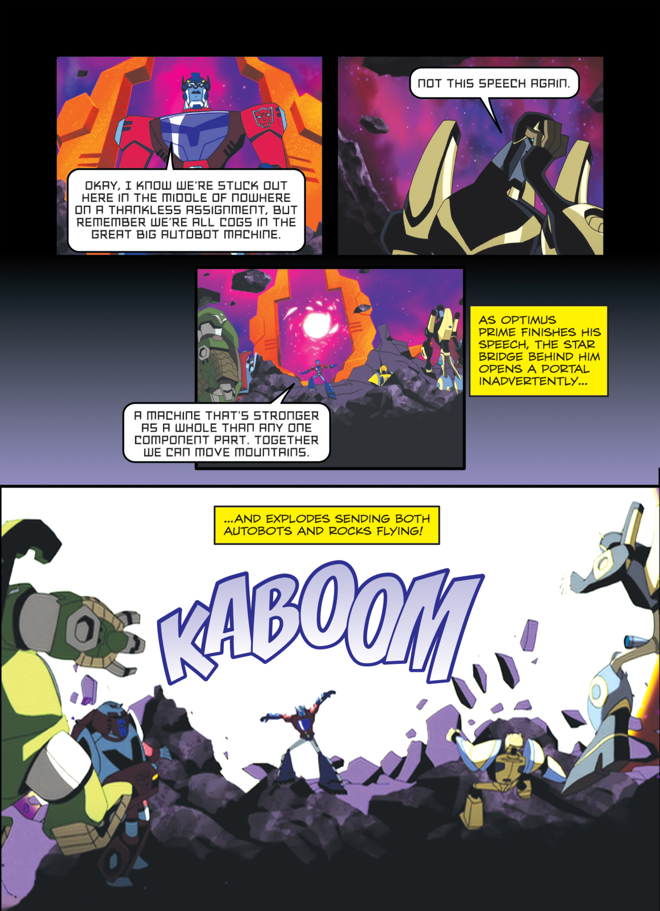 Read online Transformers Animated comic -  Issue #1 - 17