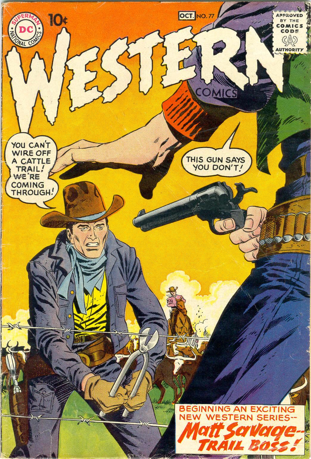 Read online Western Comics comic -  Issue #77 - 1