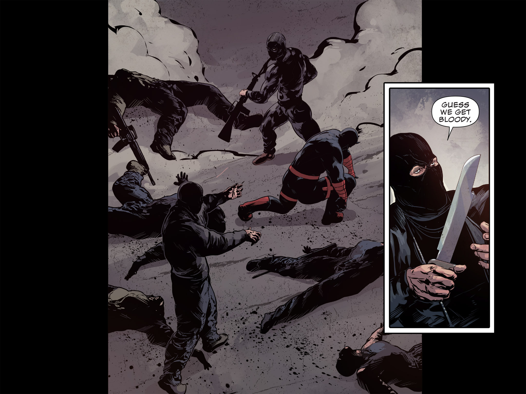Read online Daredevil / Punisher : The Seventh Circle comic -  Issue #2 - 63