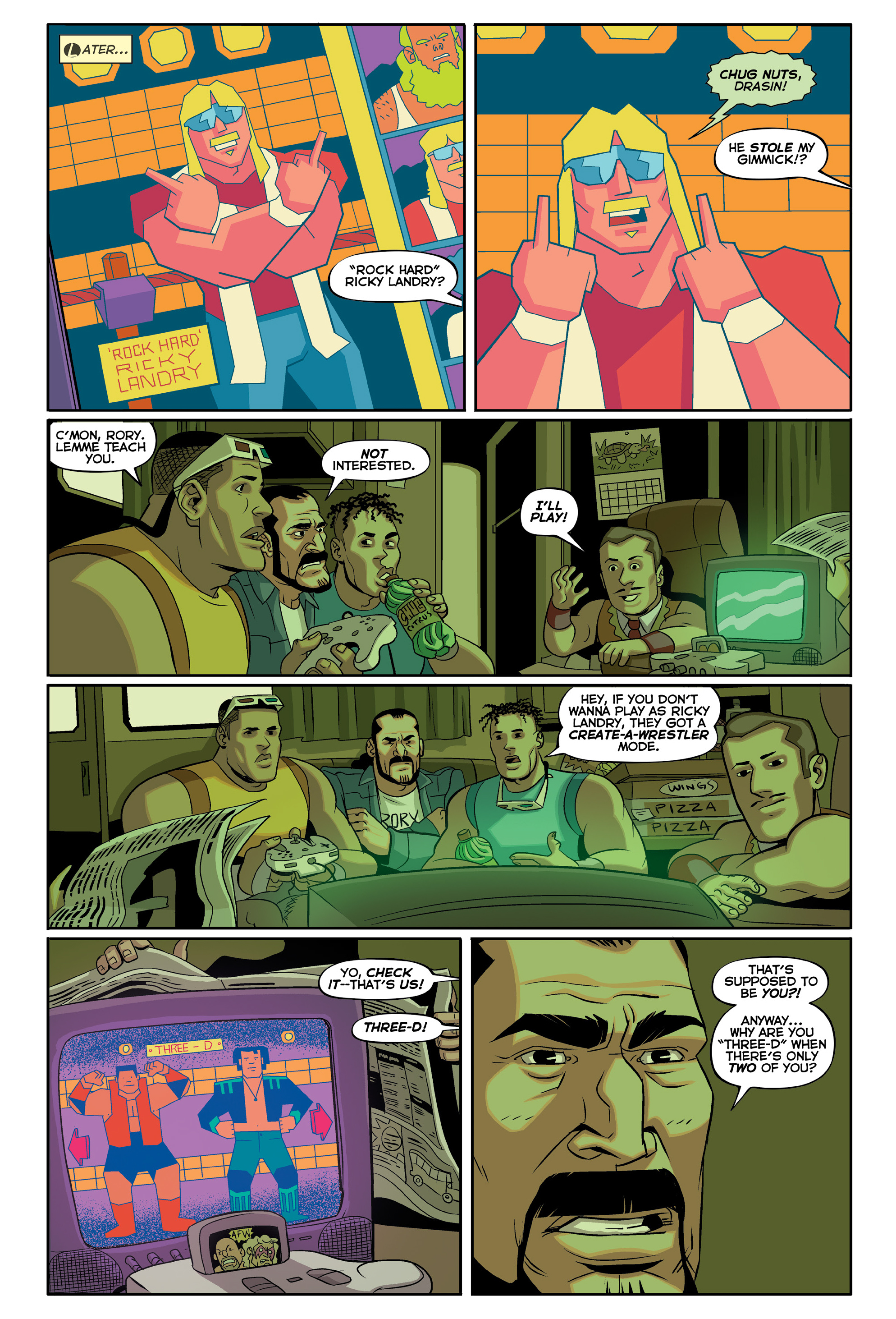 Read online Invasion from Planet Wrestletopia comic -  Issue #4 - 10