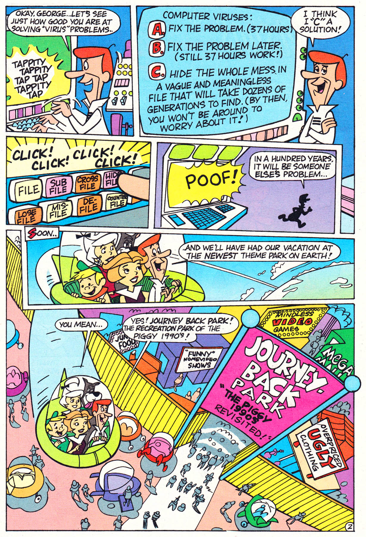 Read online The Jetsons comic -  Issue #1 - 4