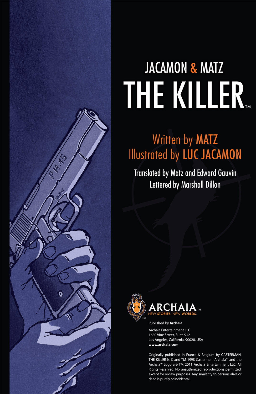 Read online The Killer comic -  Issue #1 - 2