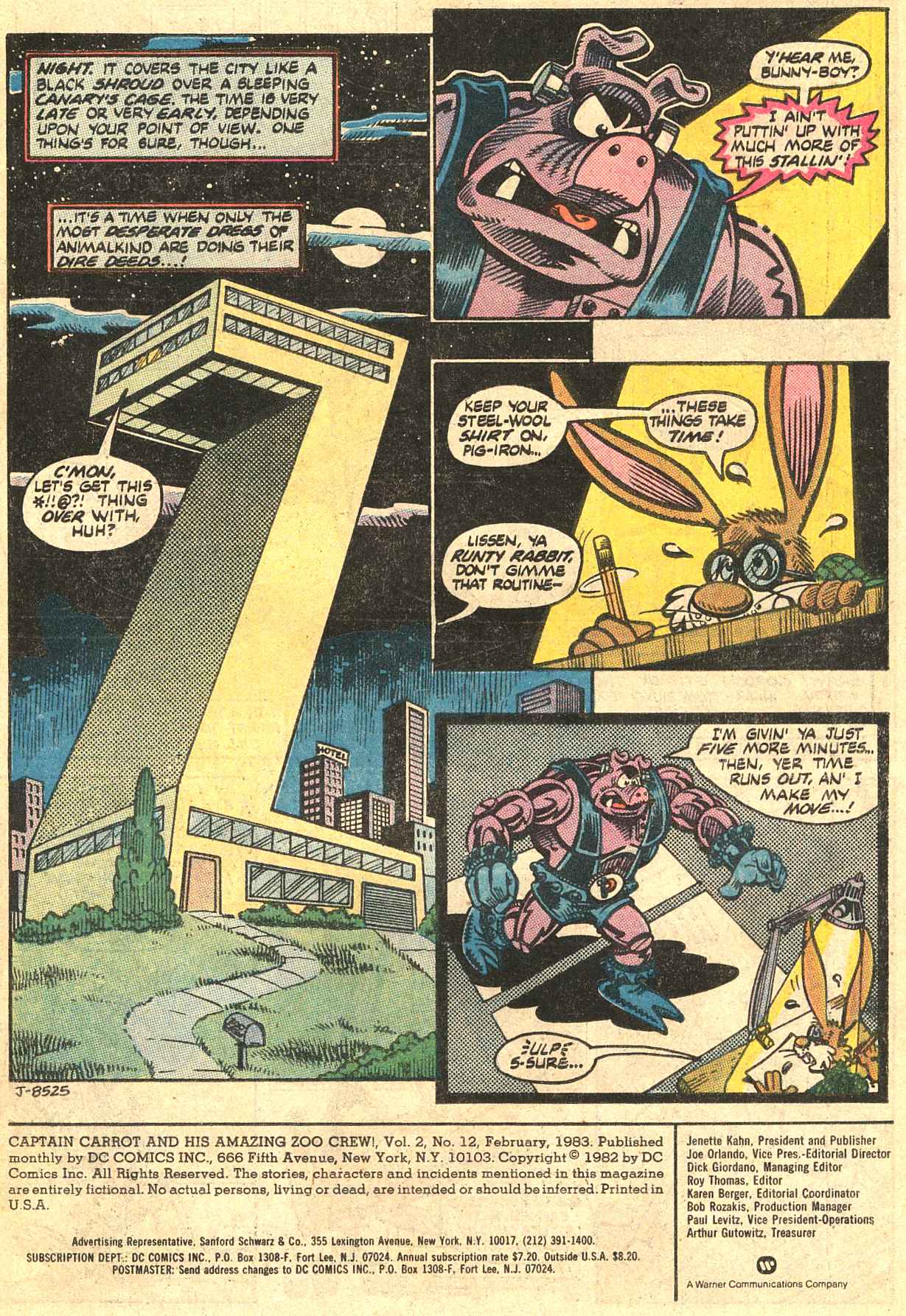 Read online Captain Carrot and His Amazing Zoo Crew! comic -  Issue #12 - 2