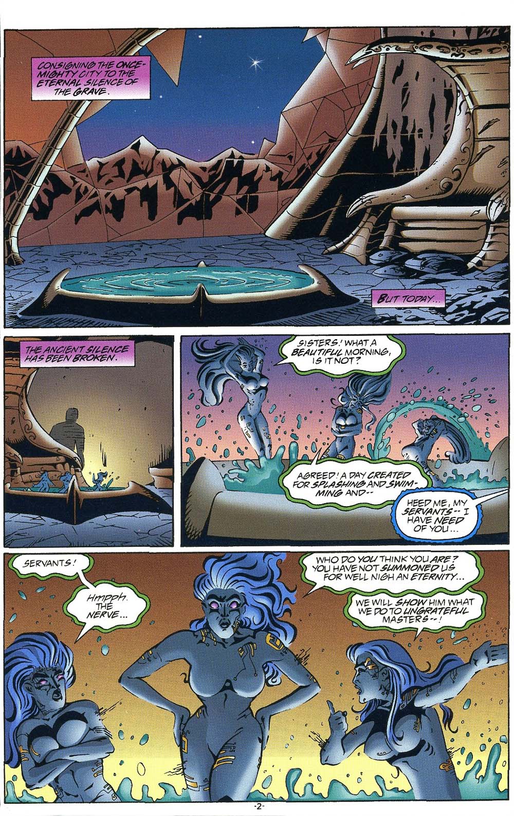 Read online Godwheel (1994) comic -  Issue # Full - 4