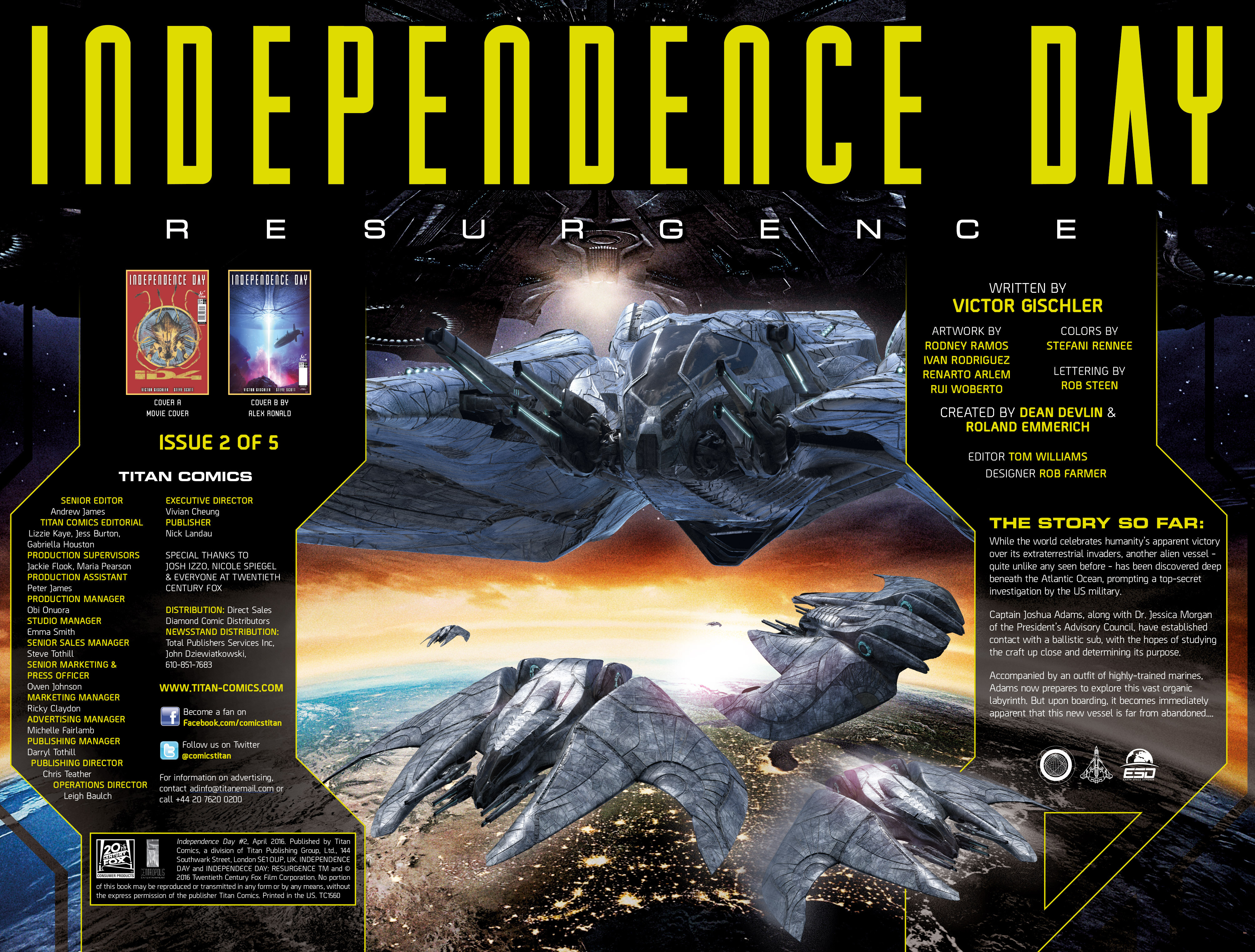 Read online Independence Day comic -  Issue #2 - 2