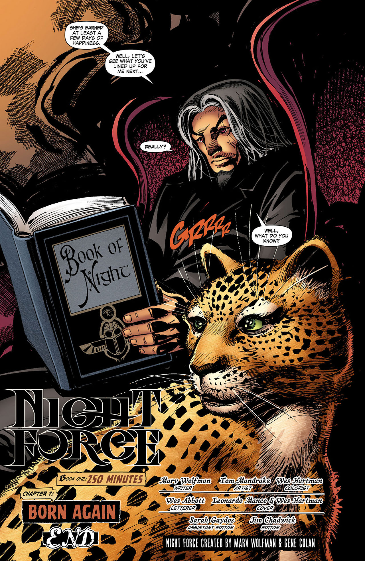 Read online Night Force (2012) comic -  Issue #7 - 21
