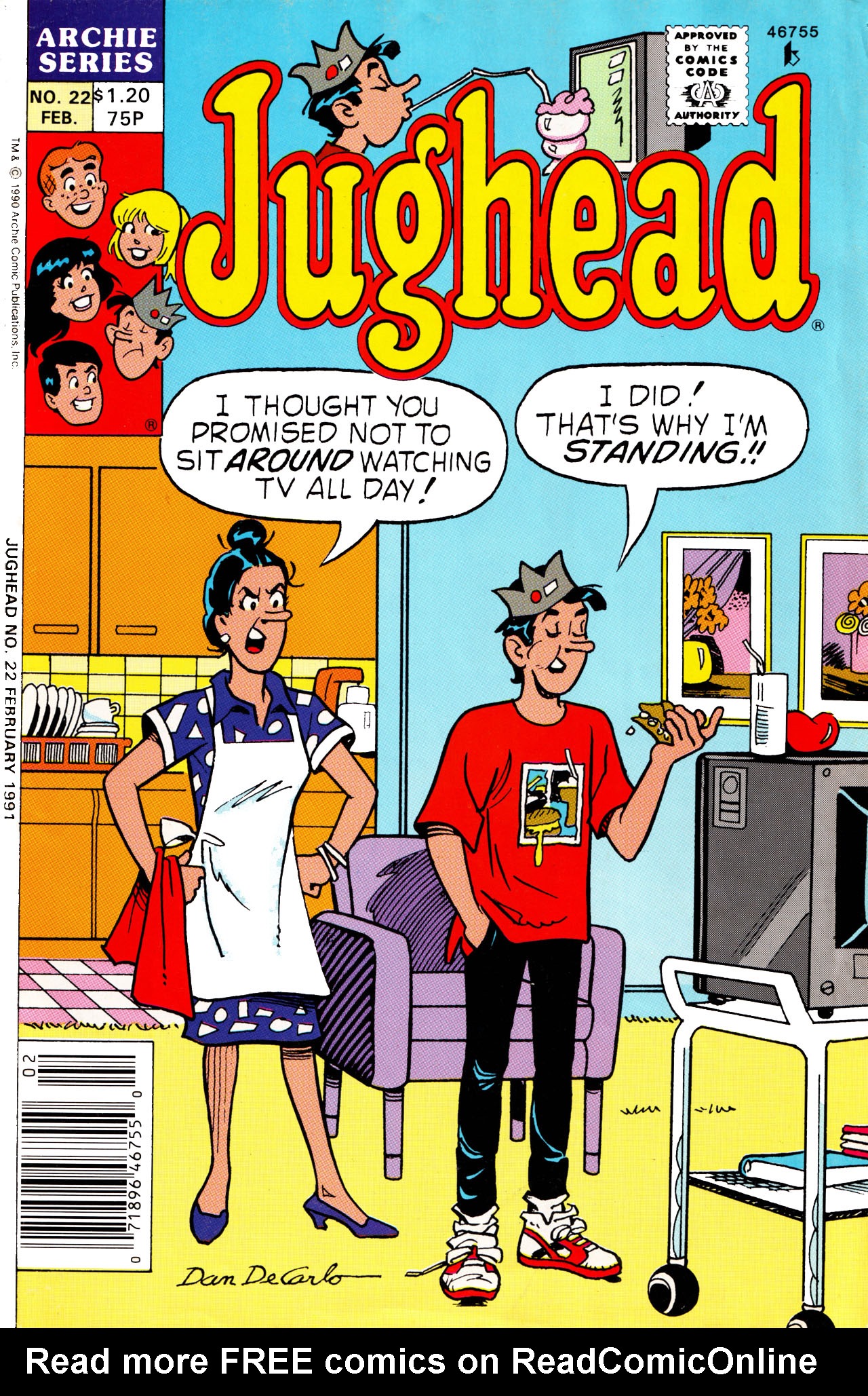 Read online Jughead (1987) comic -  Issue #22 - 1