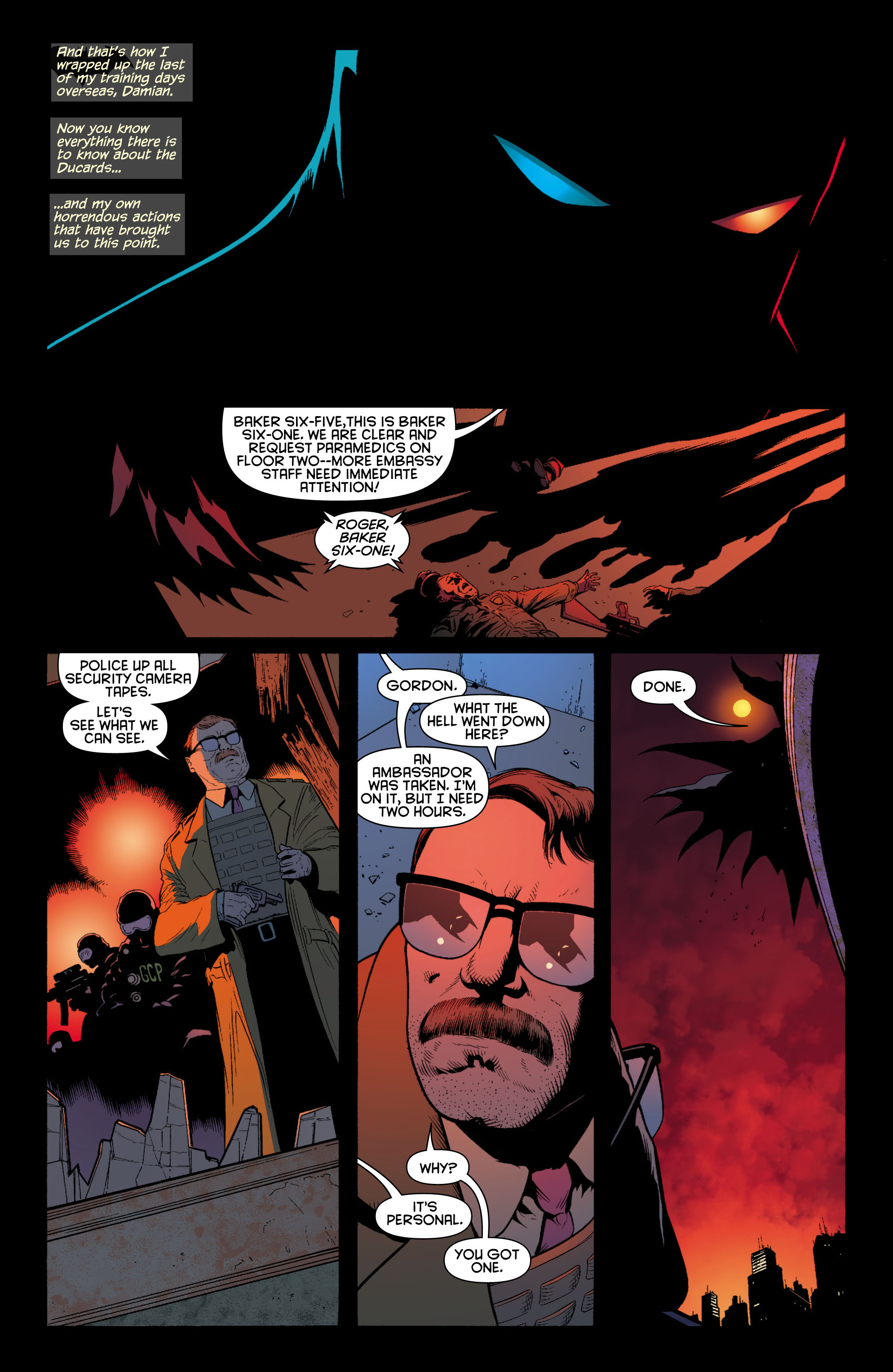 Read online Batman and Robin (2011) comic -  Issue # TPB 1 - 125