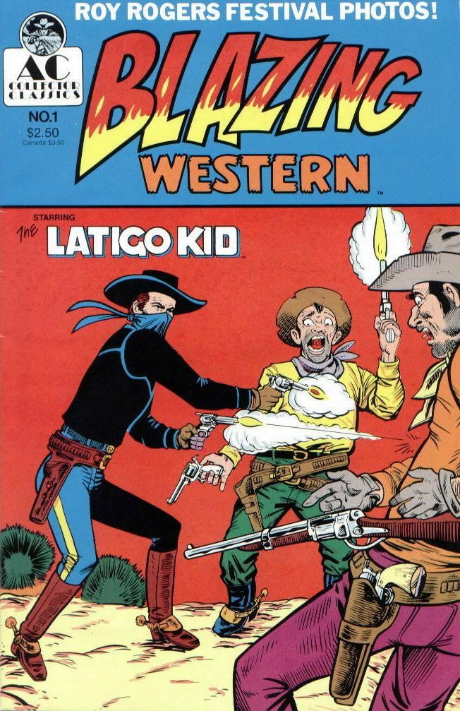 Read online Blazing Western comic -  Issue #1 - 1
