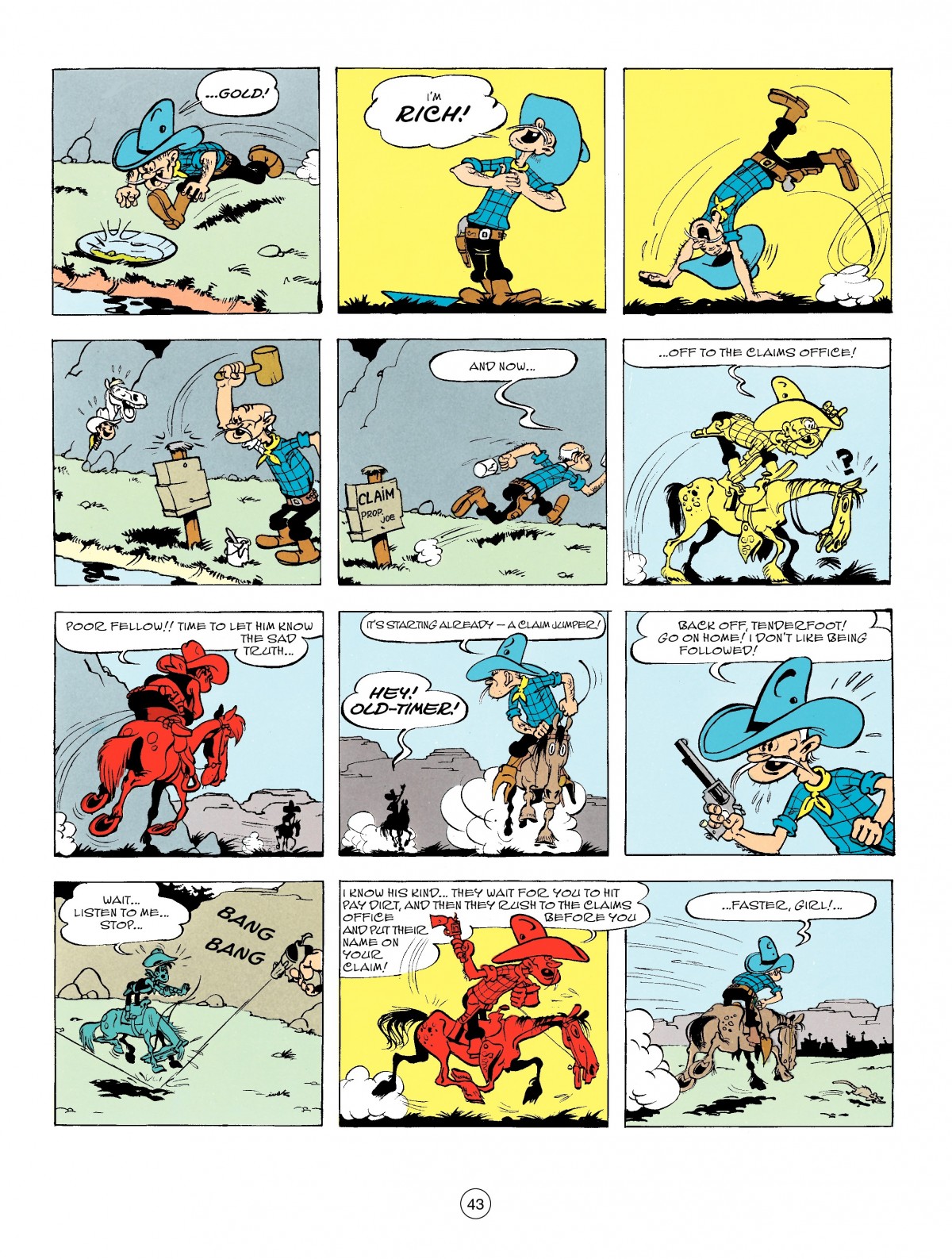 A Lucky Luke Adventure Issue #54 #54 - English 43