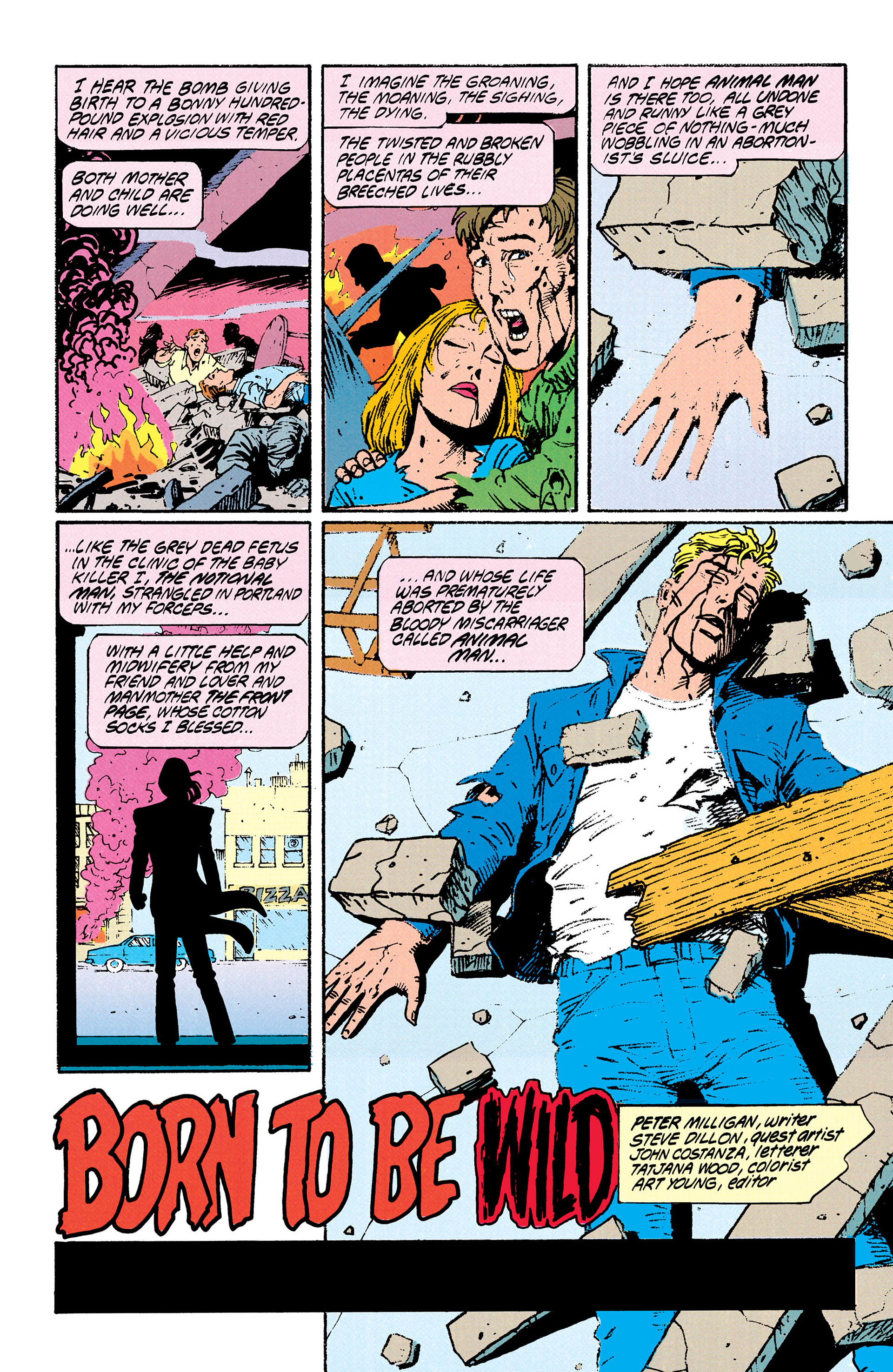 Read online Animal Man (1988) comic -  Issue #29 - 2