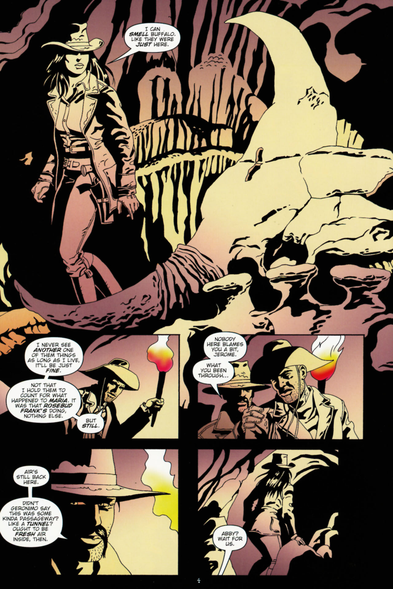 Read online Desperadoes: Buffalo Dreams comic -  Issue #4 - 6