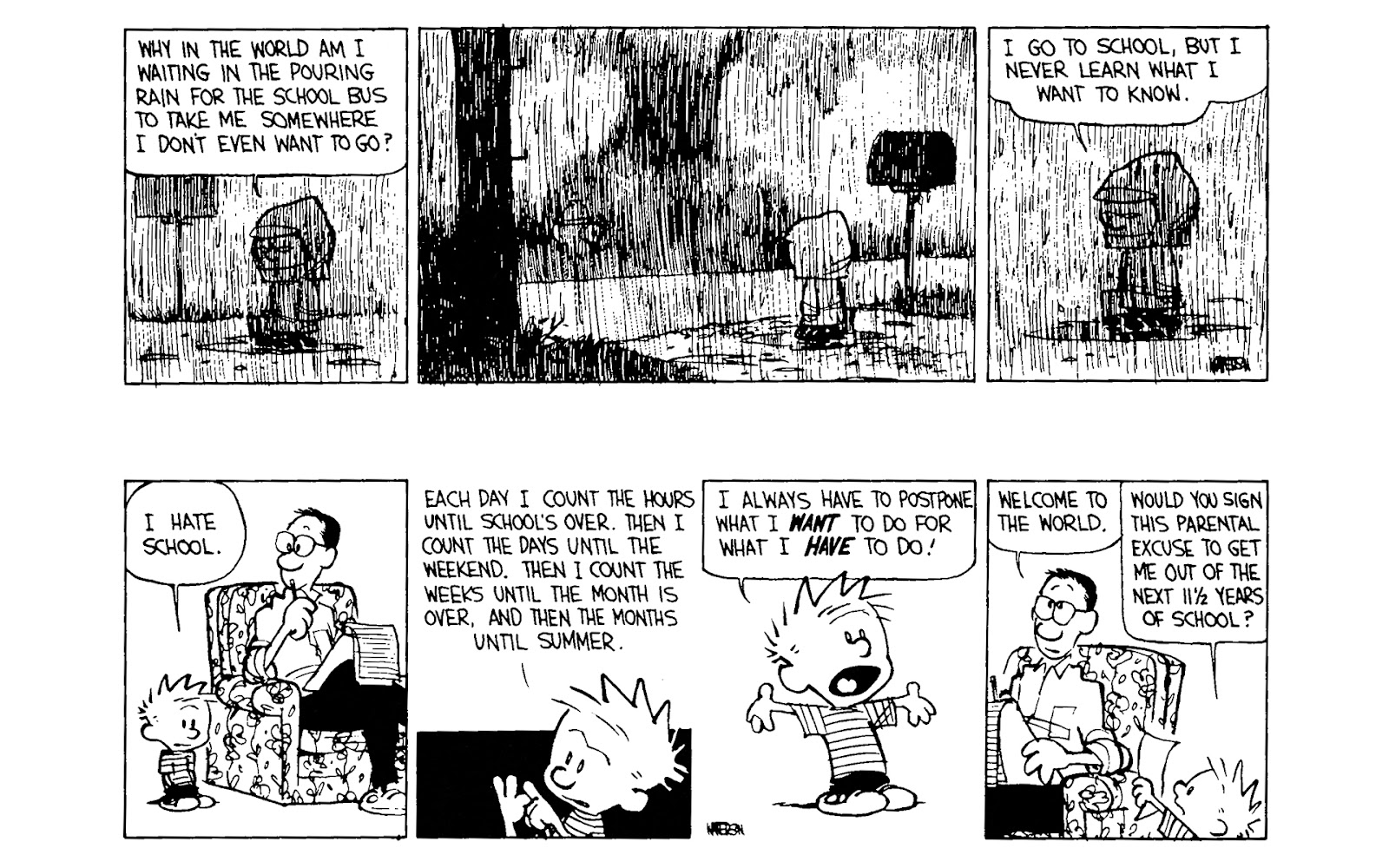 Calvin and Hobbes issue 4 - Page 143