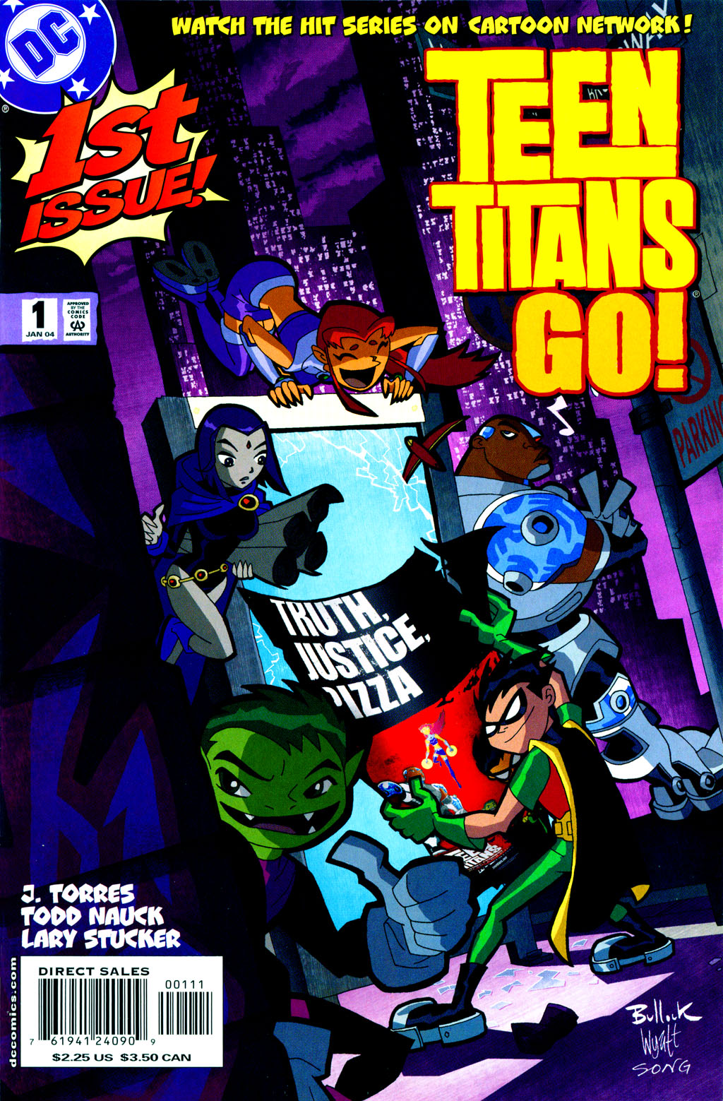 Read online Teen Titans Go! (2003) comic -  Issue #1 - 1