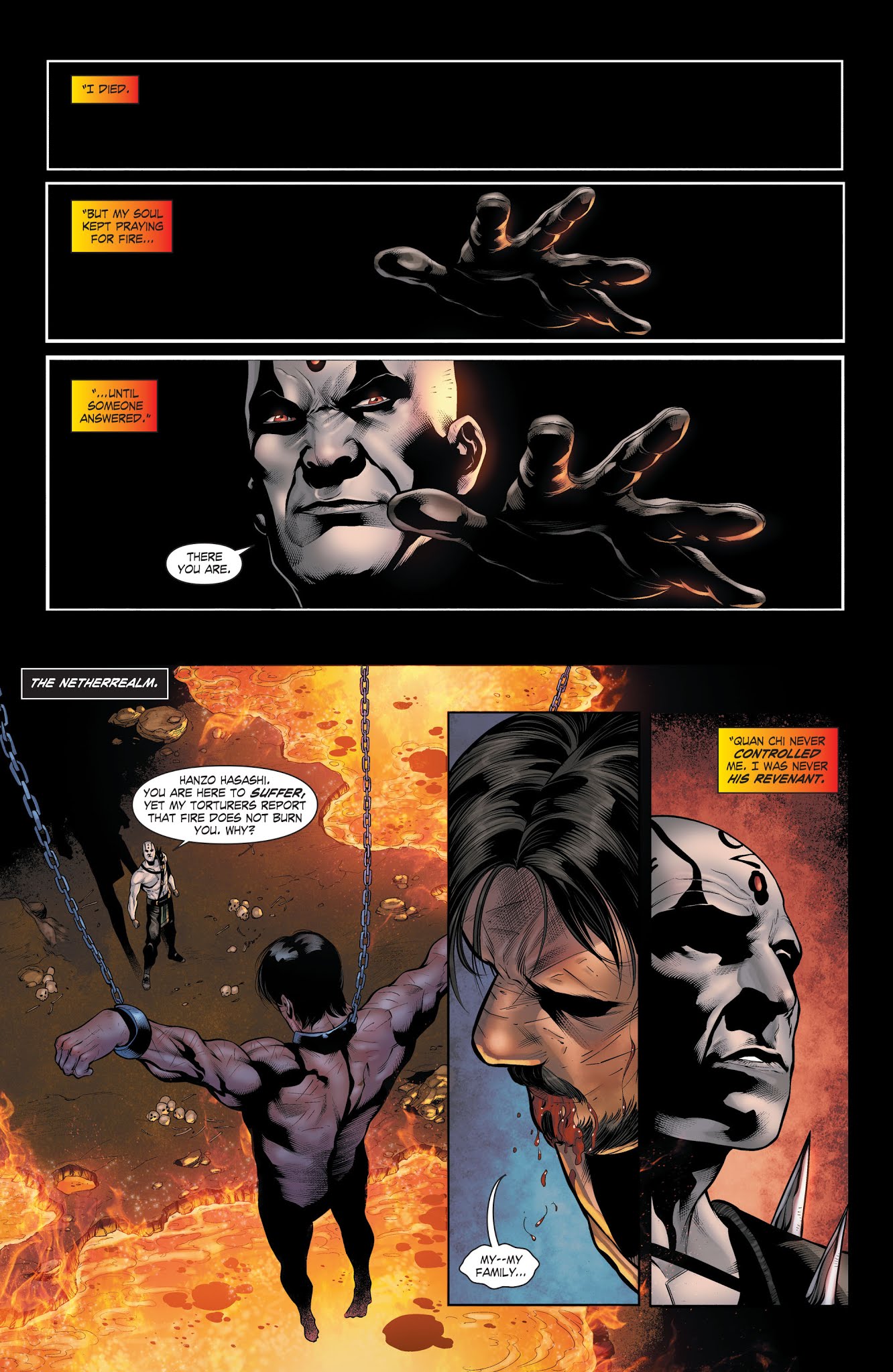 Read online Mortal Kombat X [I] comic -  Issue # _TPB 1 - 104